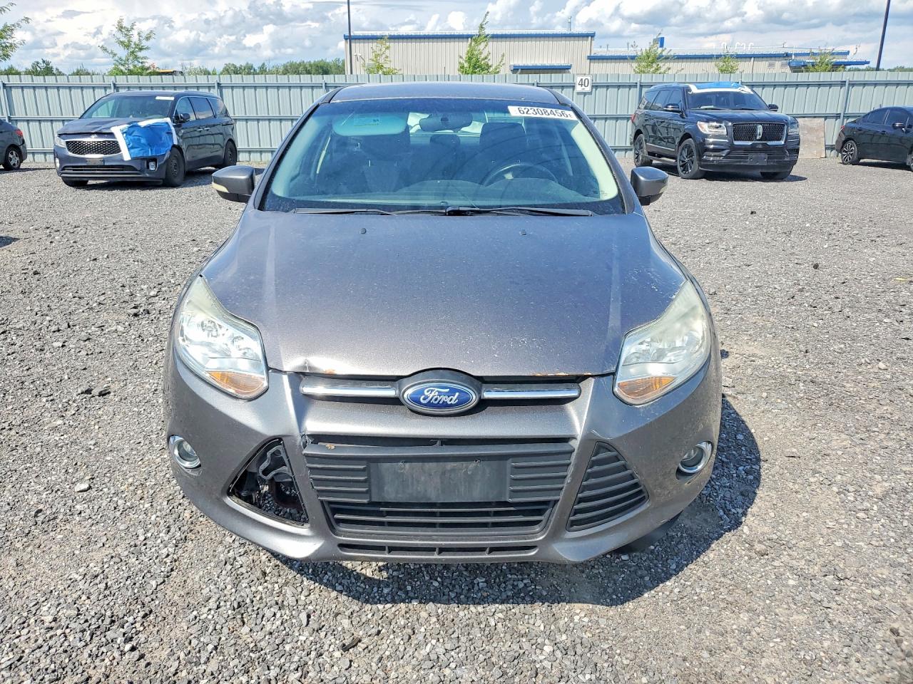 2013 Ford Focus Se Gray vin: 1FADP3F24DL268759