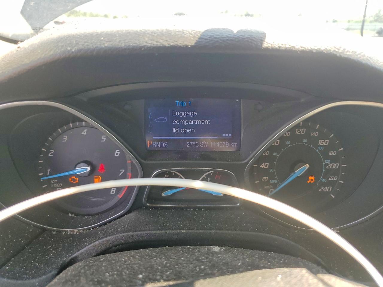 2013 Ford Focus Se Gray vin: 1FADP3F24DL268759