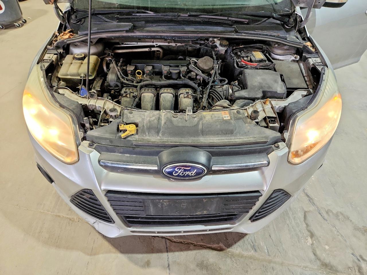 2013 Ford Focus Se Silver vin: 1FADP3F24DL269488