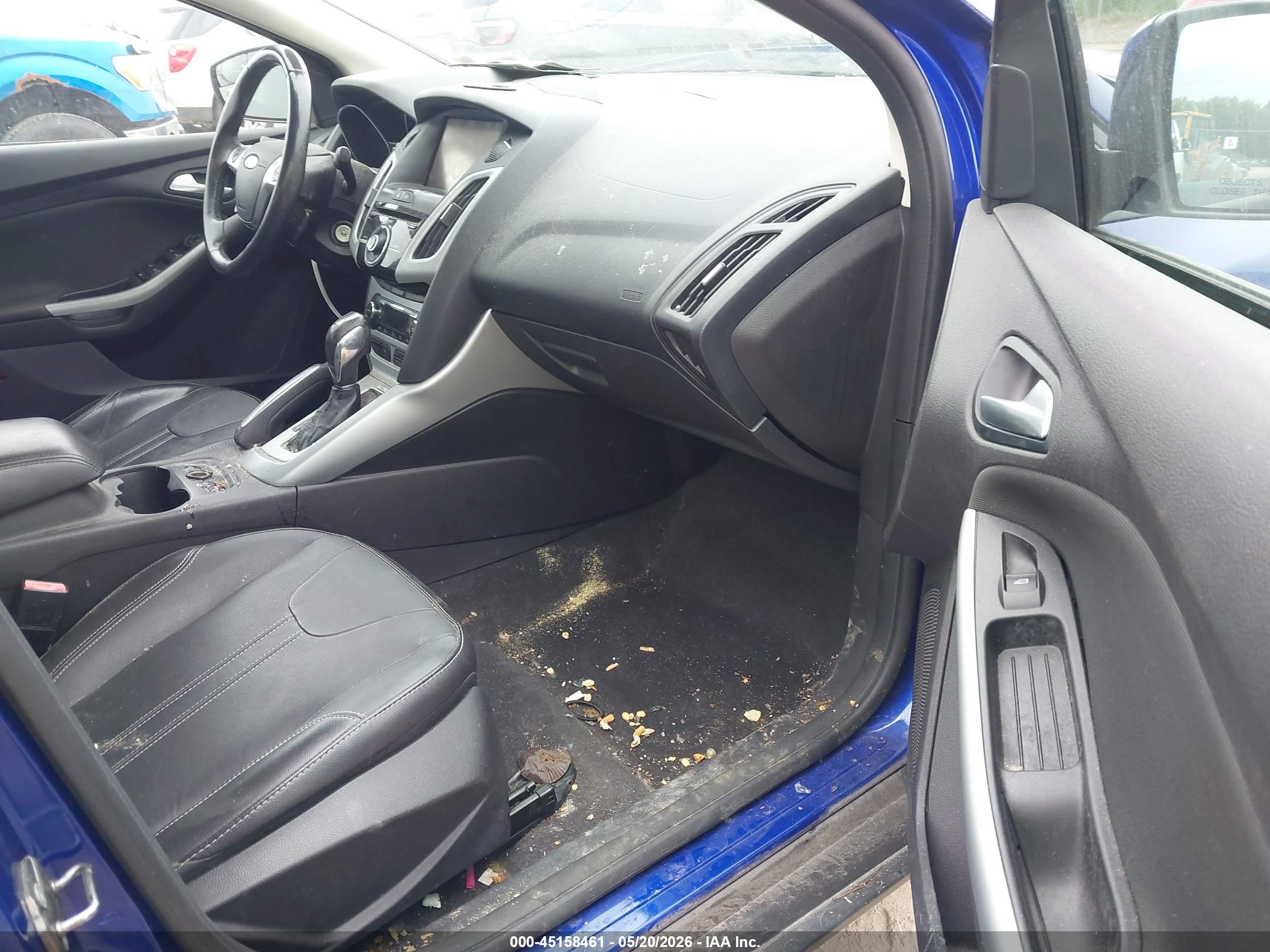 2013 Ford Focus Se Синий vin: 1FADP3F24DL284458