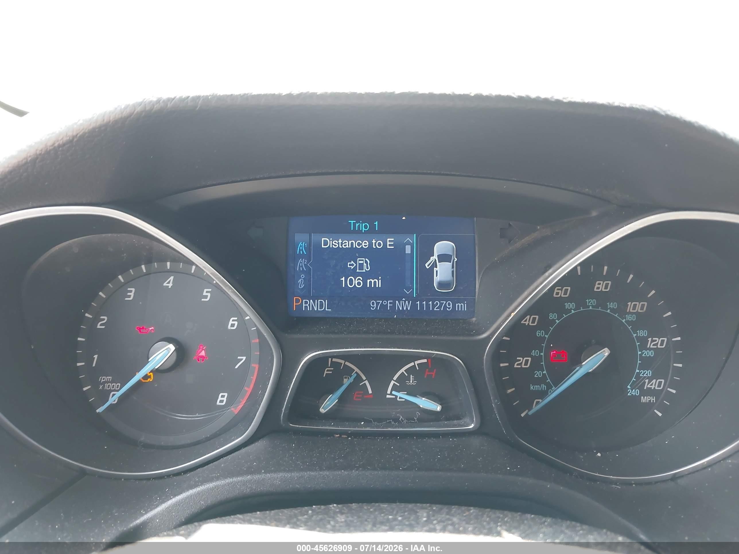 2013 Ford Focus Se Silver vin: 1FADP3F24DL295072