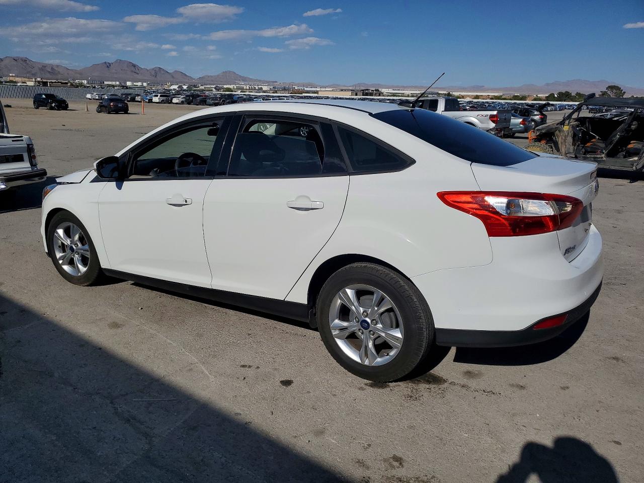 2013 Ford Focus Se White vin: 1FADP3F24DL296724