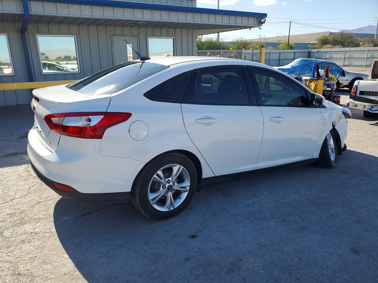 2013 Ford Focus Se White vin: 1FADP3F24DL296724