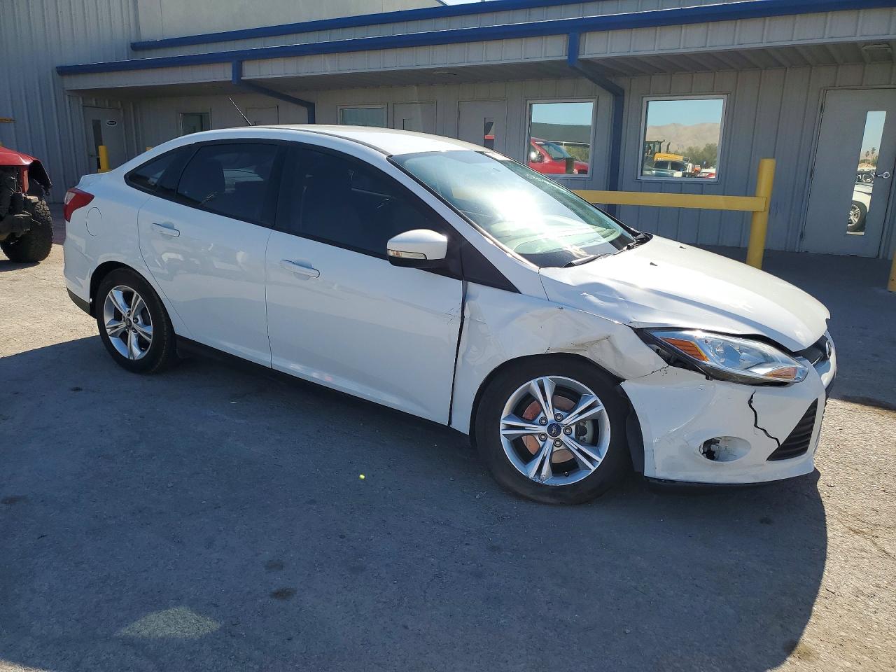 2013 Ford Focus Se White vin: 1FADP3F24DL296724