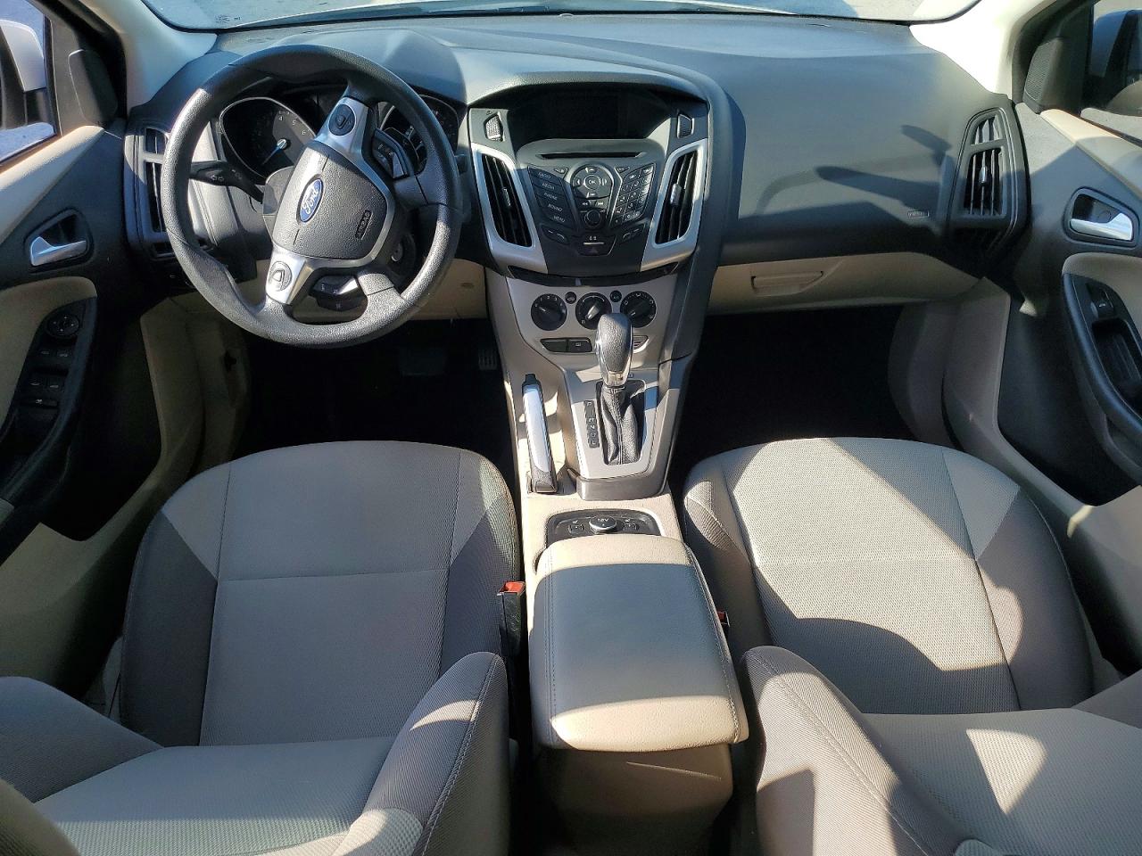 2013 Ford Focus Se White vin: 1FADP3F24DL296724