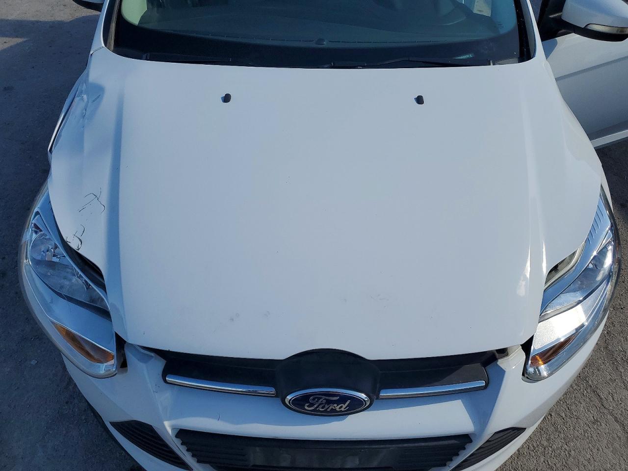 2013 Ford Focus Se White vin: 1FADP3F24DL296724