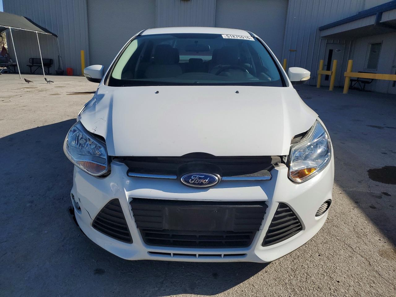 2013 Ford Focus Se White vin: 1FADP3F24DL296724