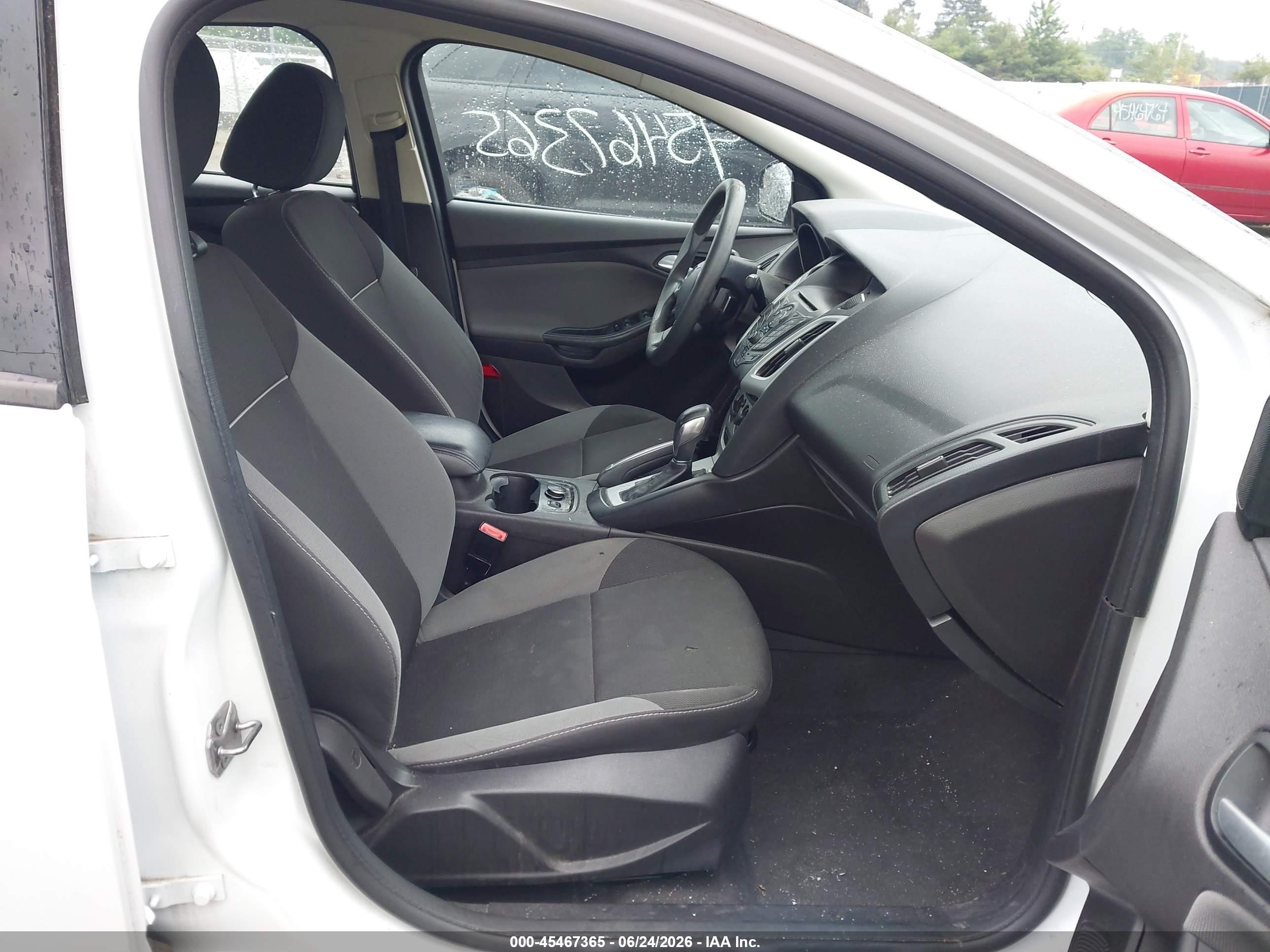 2013 Ford Focus Se White vin: 1FADP3F24DL296755