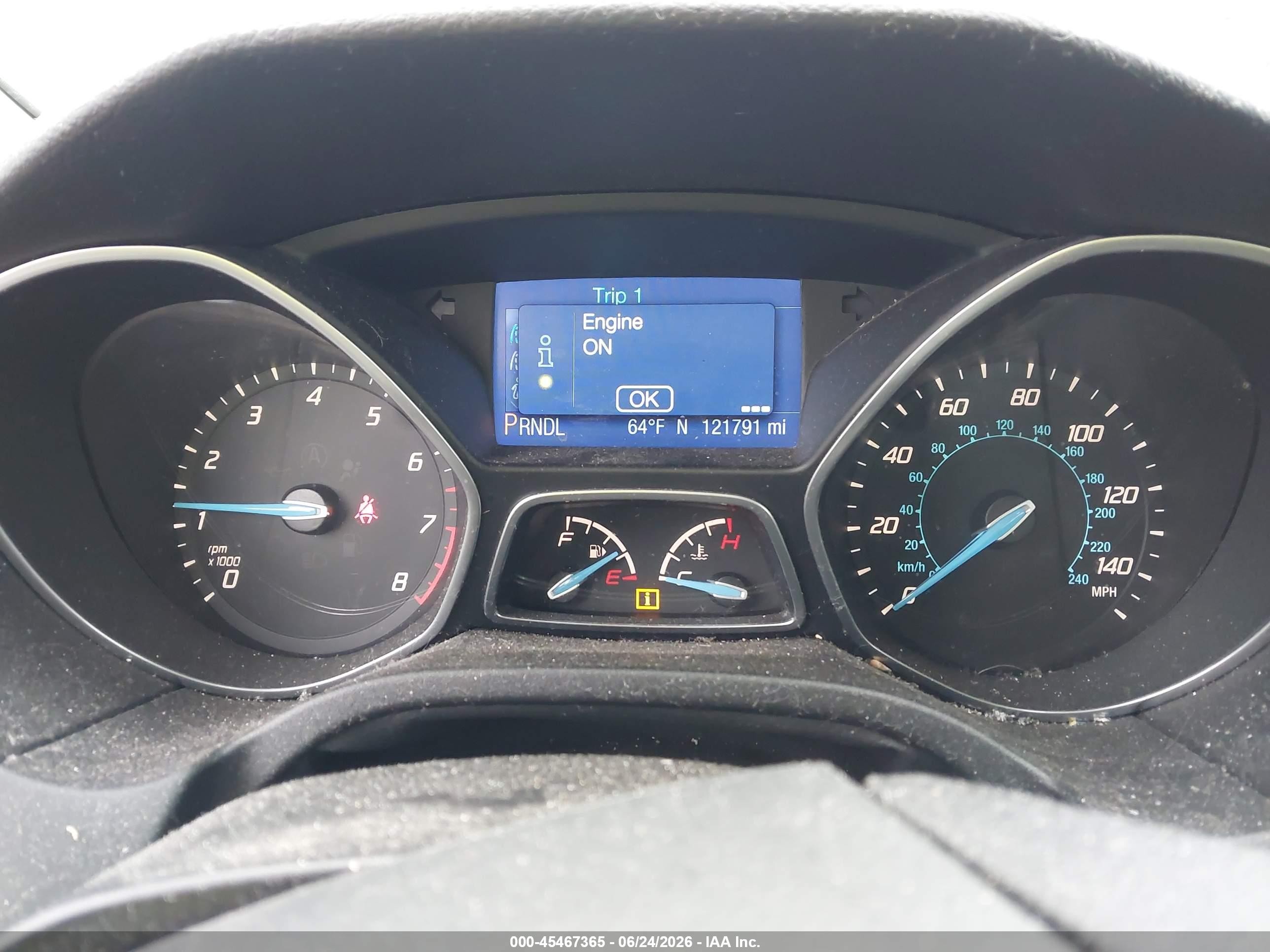 2013 Ford Focus Se White vin: 1FADP3F24DL296755