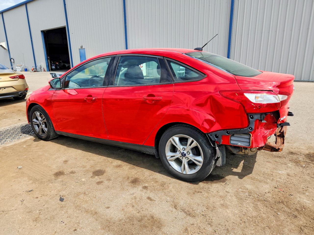 2013 Ford Focus Se Red vin: 1FADP3F24DL318513