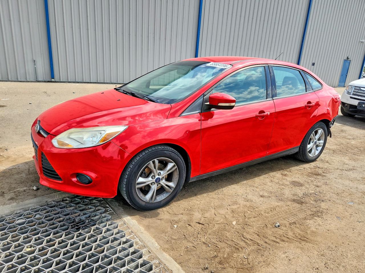 2013 Ford Focus Se Red vin: 1FADP3F24DL318513