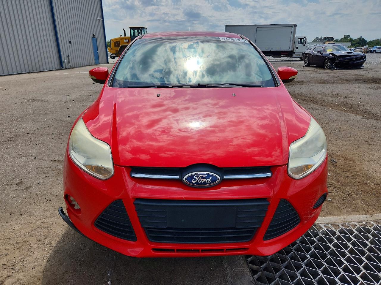 2013 Ford Focus Se Red vin: 1FADP3F24DL318513