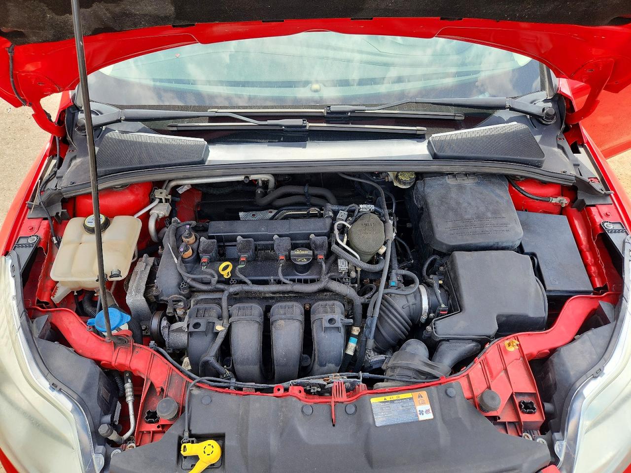 2013 Ford Focus Se Red vin: 1FADP3F24DL318513