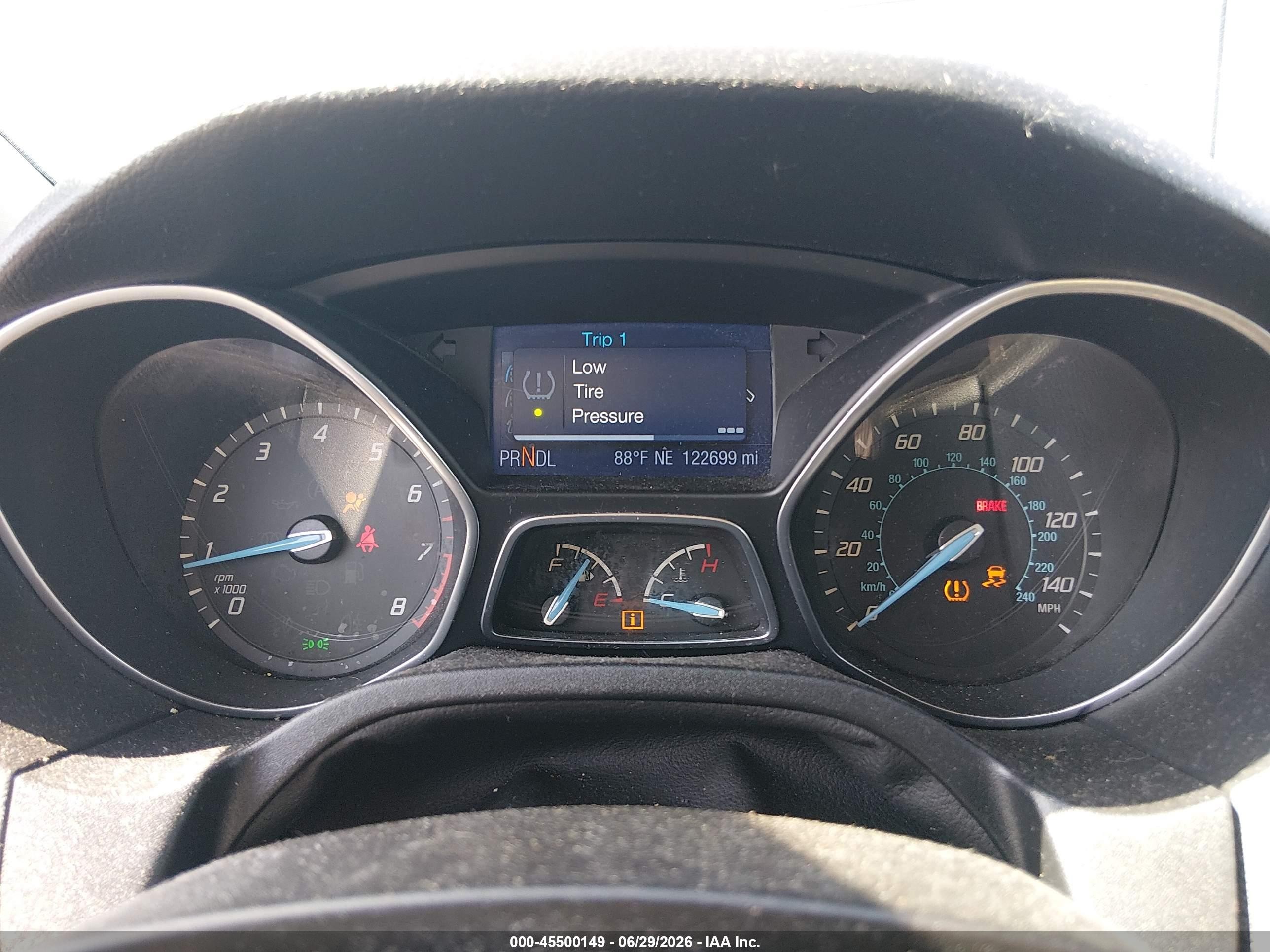 2013 Ford Focus Se Серый vin: 1FADP3F24DL334470