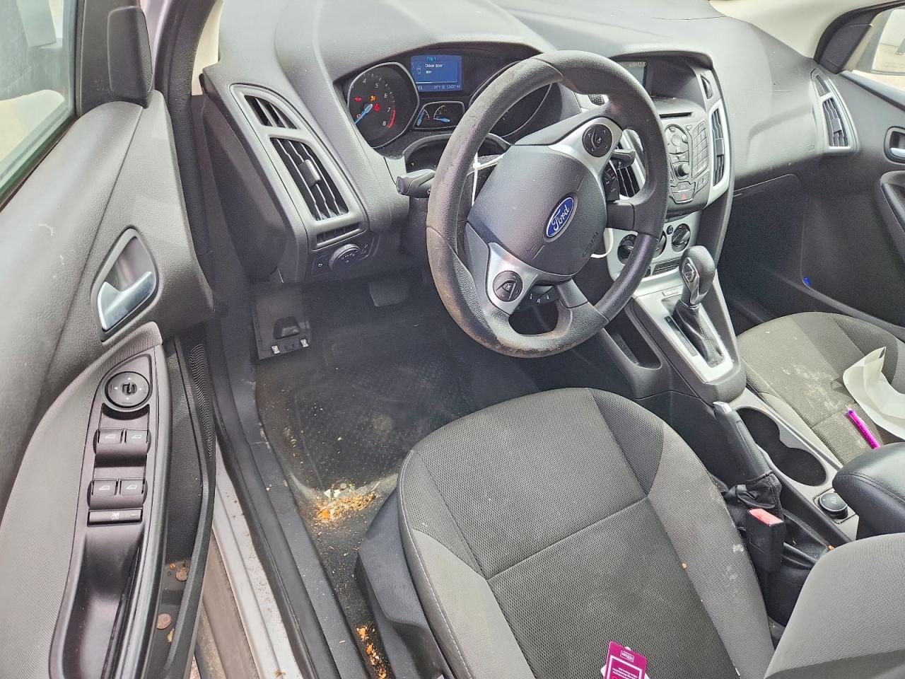 2013 Ford Focus Se Silver vin: 1FADP3F24DL337482
