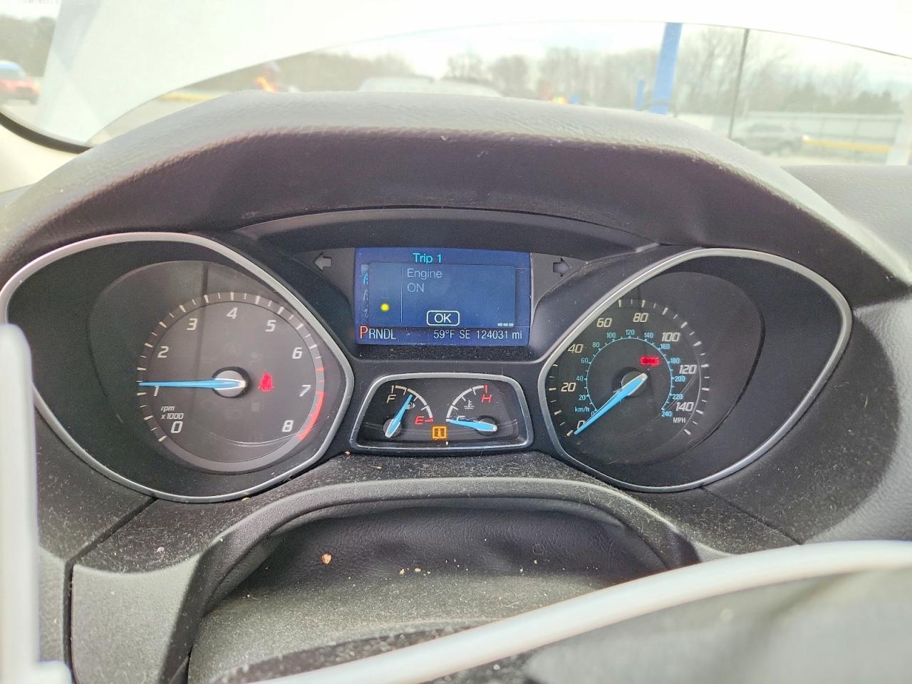 2013 Ford Focus Se Silver vin: 1FADP3F24DL337482