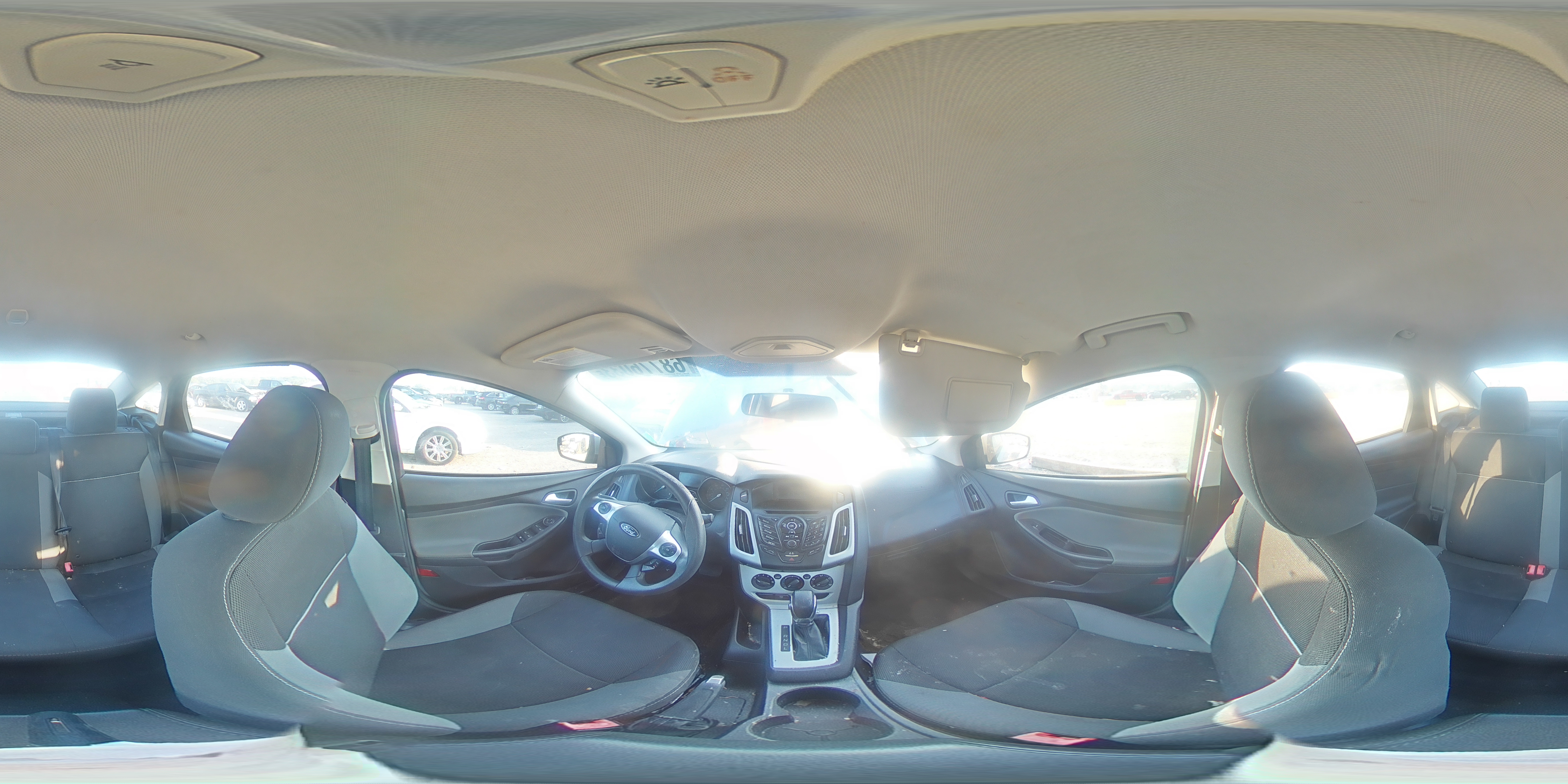 2013 Ford Focus Se Silver vin: 1FADP3F24DL337482