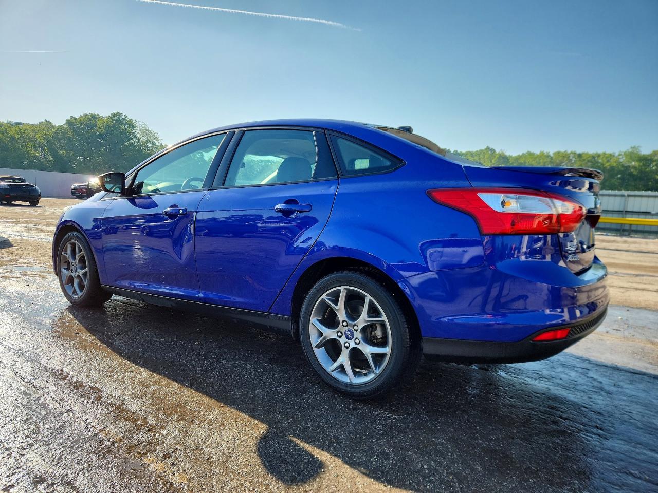 2013 Ford Focus Se Blue vin: 1FADP3F24DL345307