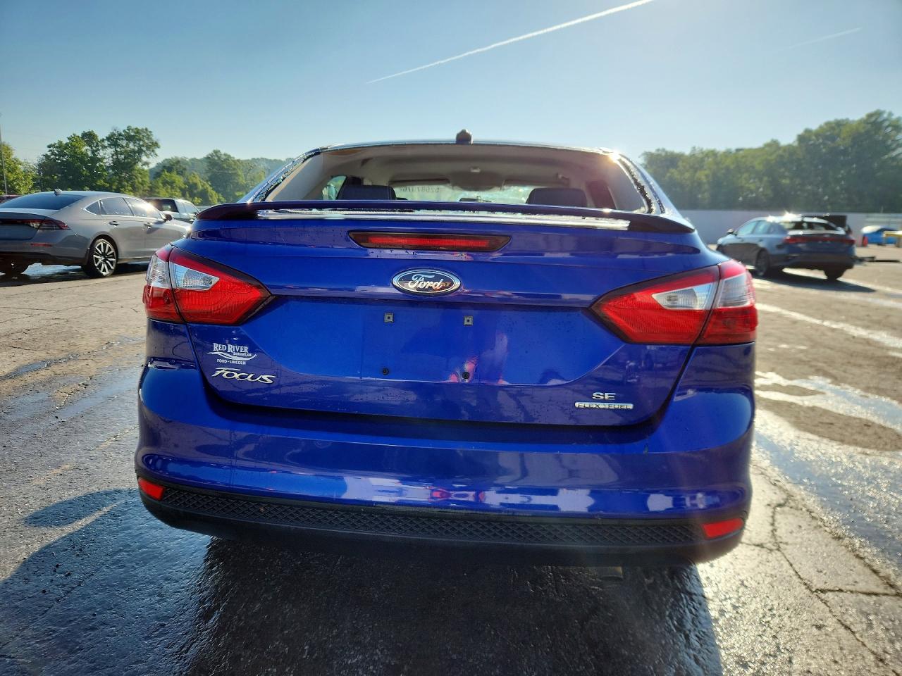 2013 Ford Focus Se Blue vin: 1FADP3F24DL345307
