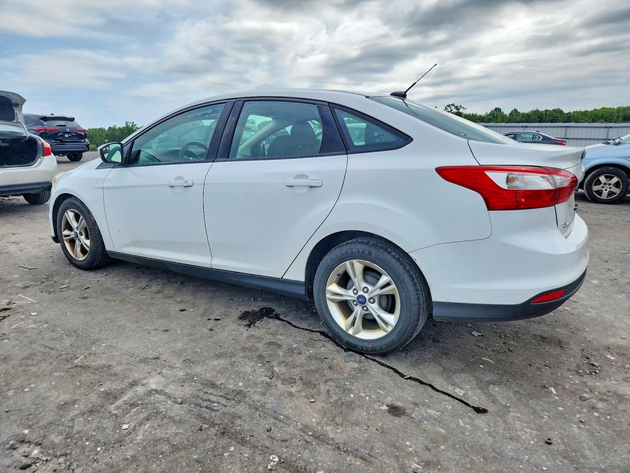 2013 Ford Focus Se Белый vin: 1FADP3F24DL349955