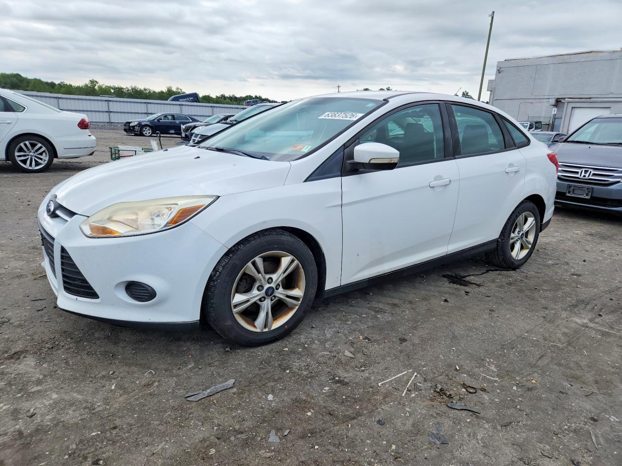 2013 Ford Focus Se Белый vin: 1FADP3F24DL349955