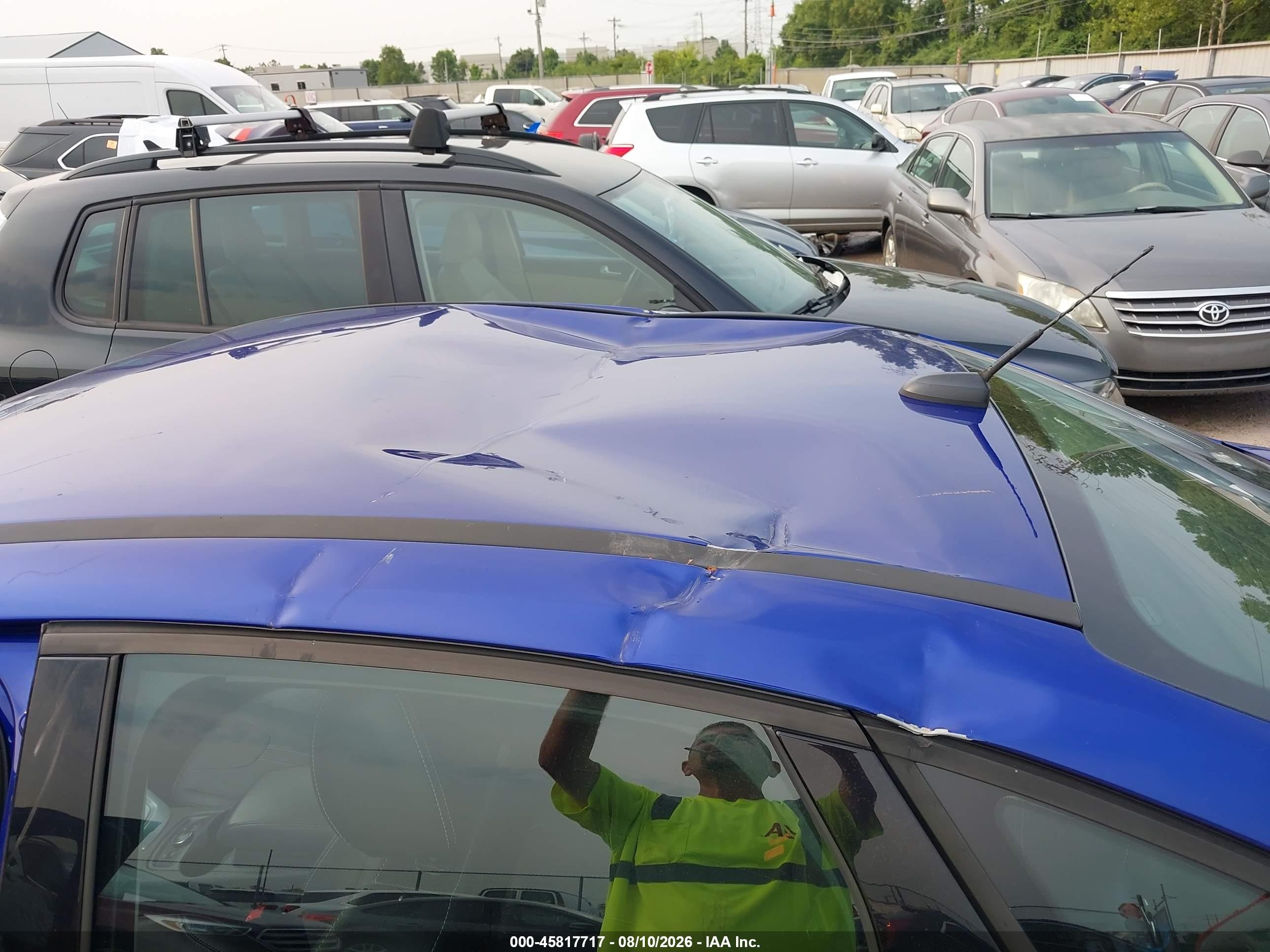 2013 Ford Focus Se Blue vin: 1FADP3F24DL380641