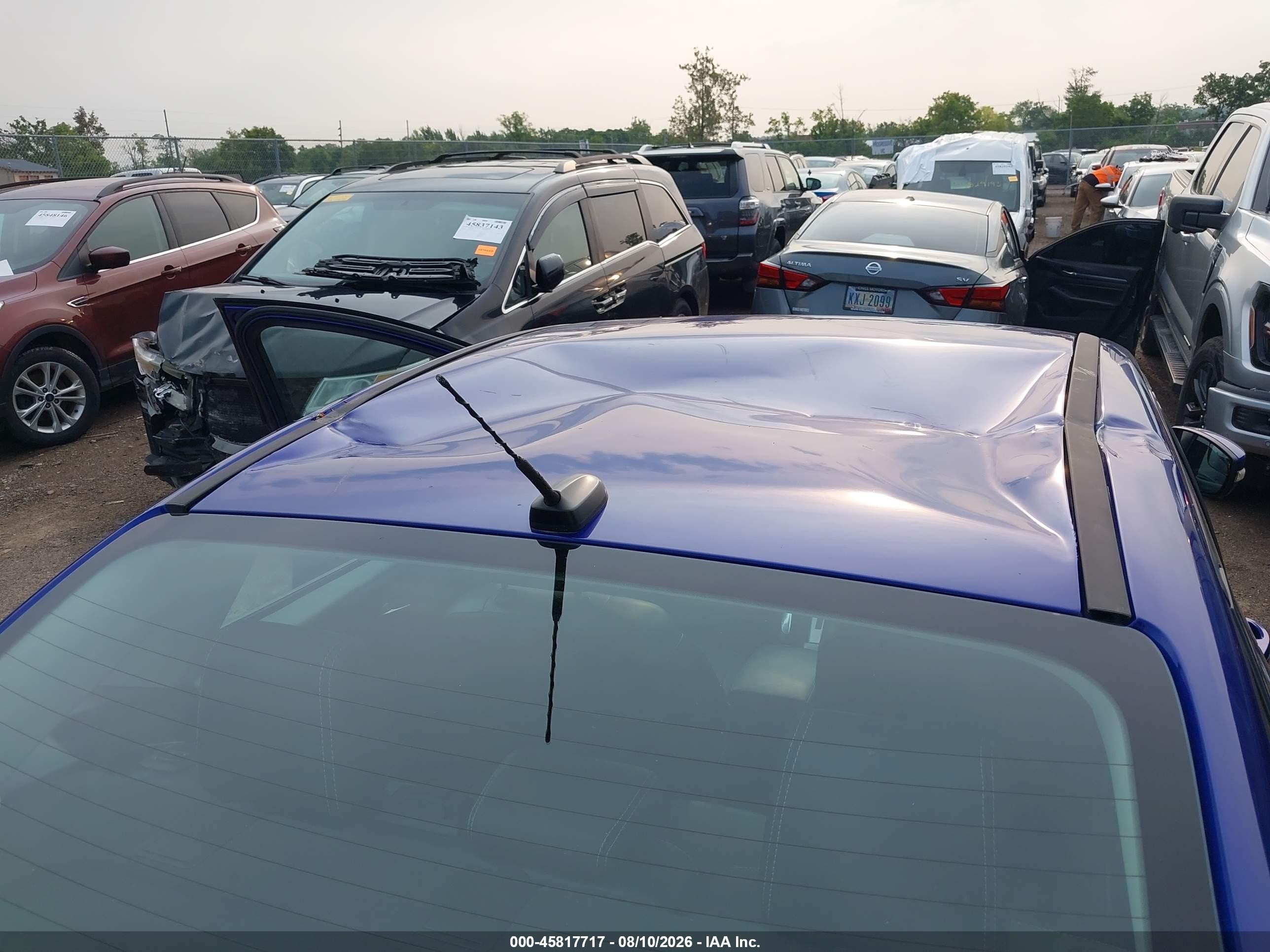 2013 Ford Focus Se Blue vin: 1FADP3F24DL380641