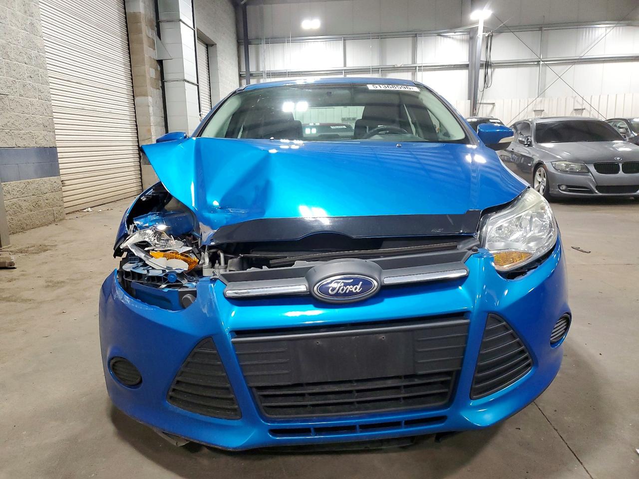 2014 Ford Focus Se Blue vin: 1FADP3F24EL112562