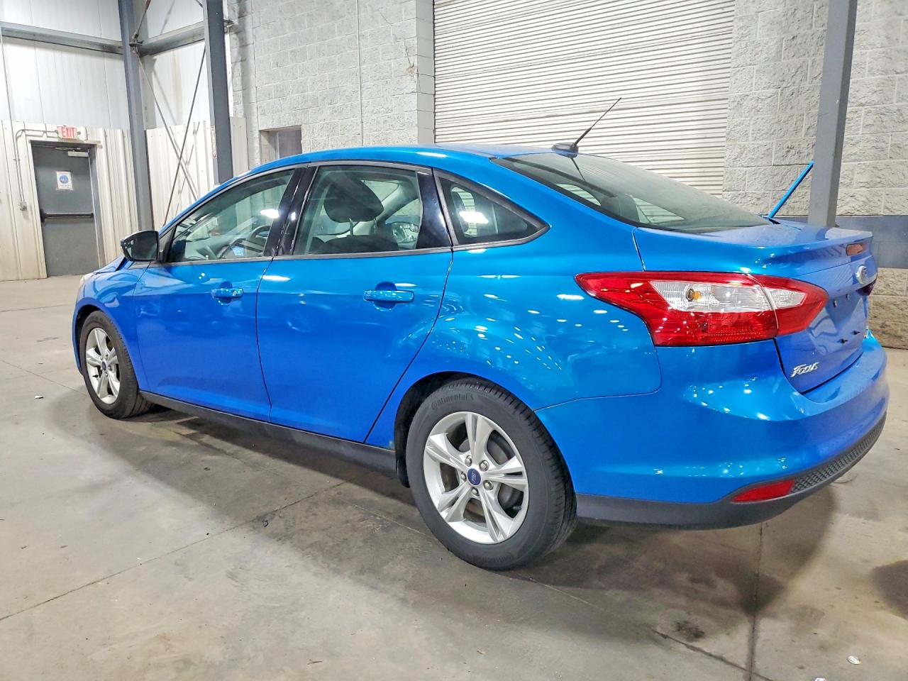 2014 Ford Focus Se Blue vin: 1FADP3F24EL112562