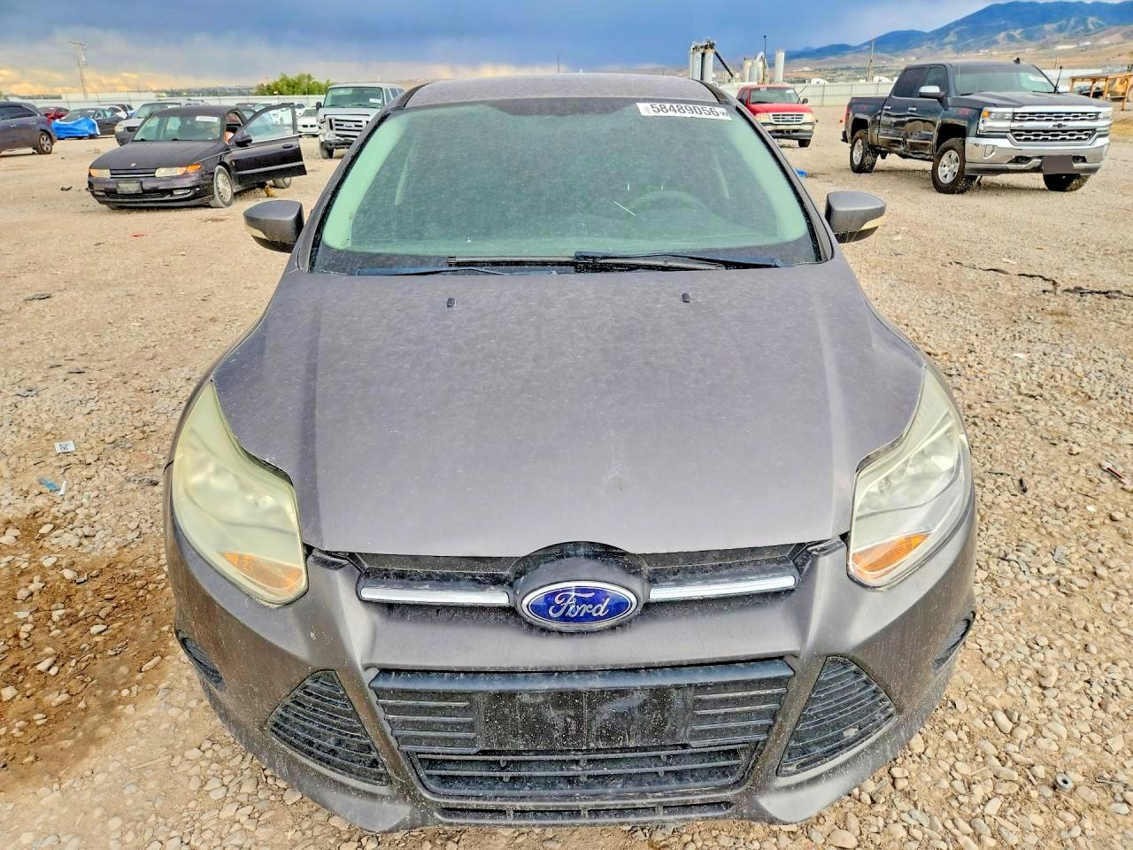 2014 Ford Focus Se Charcoal vin: 1FADP3F24EL144427