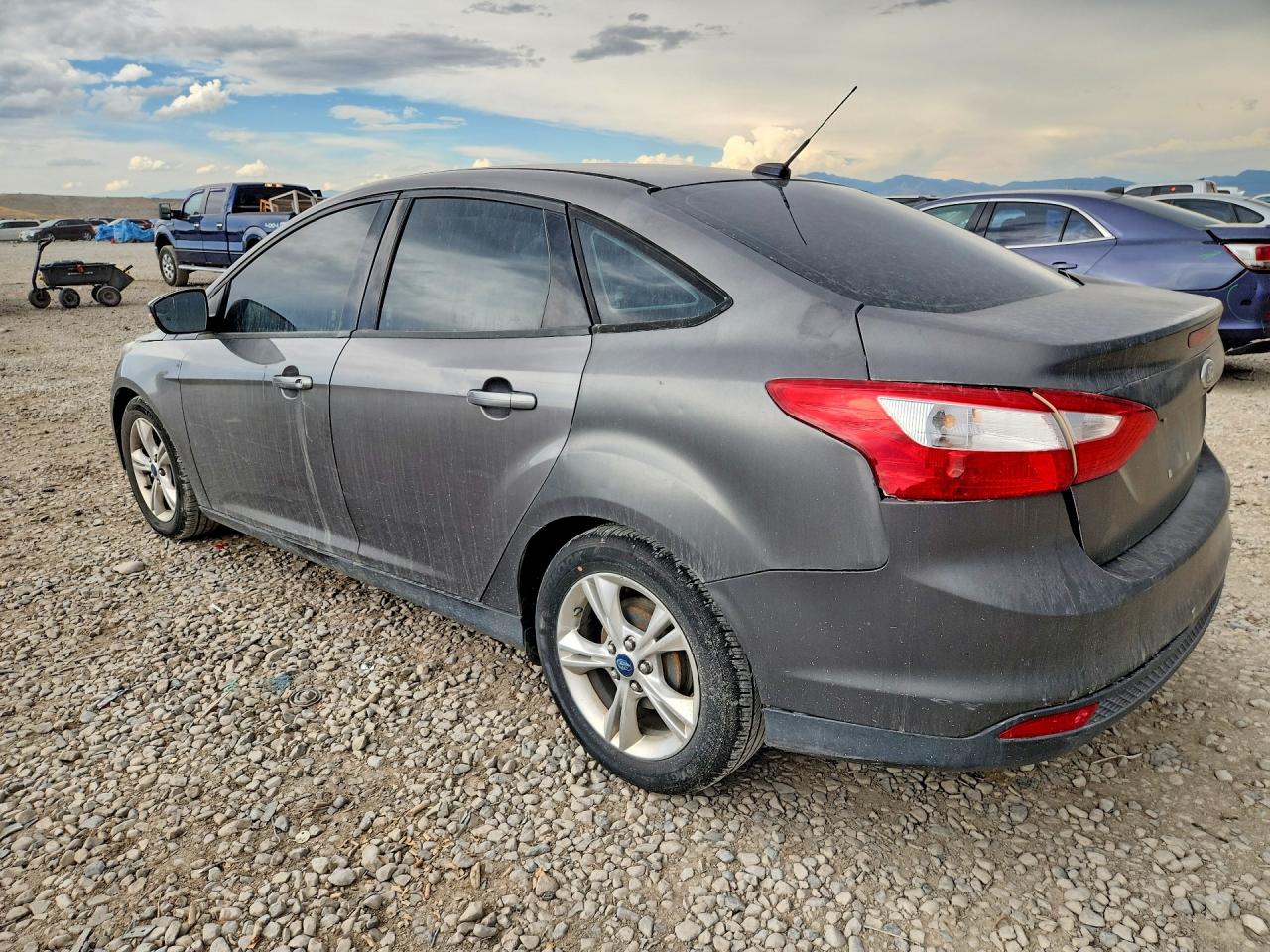 2014 Ford Focus Se Charcoal vin: 1FADP3F24EL144427