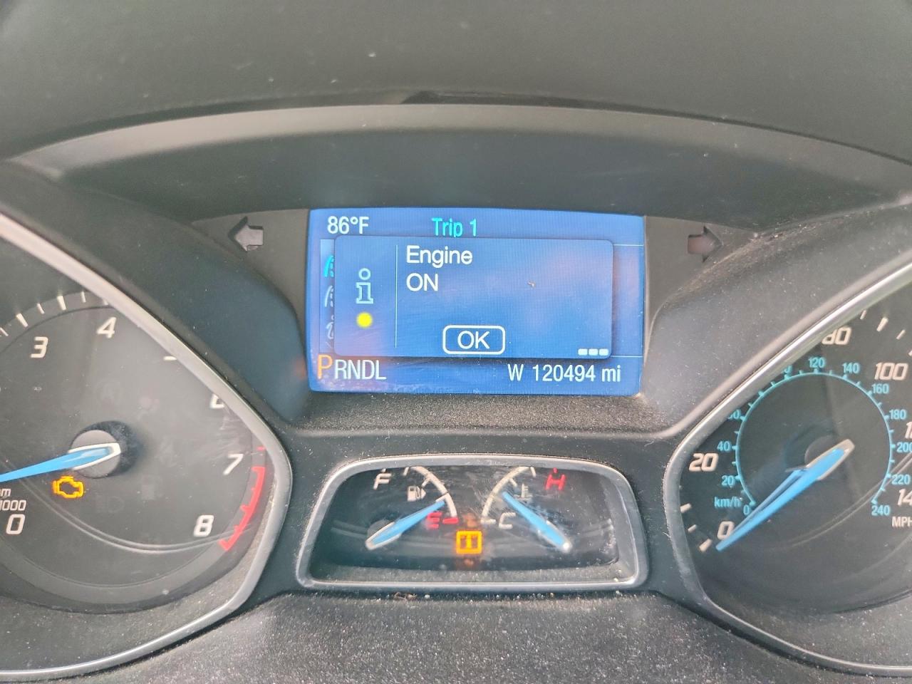 2014 Ford Focus Se Charcoal vin: 1FADP3F24EL144427