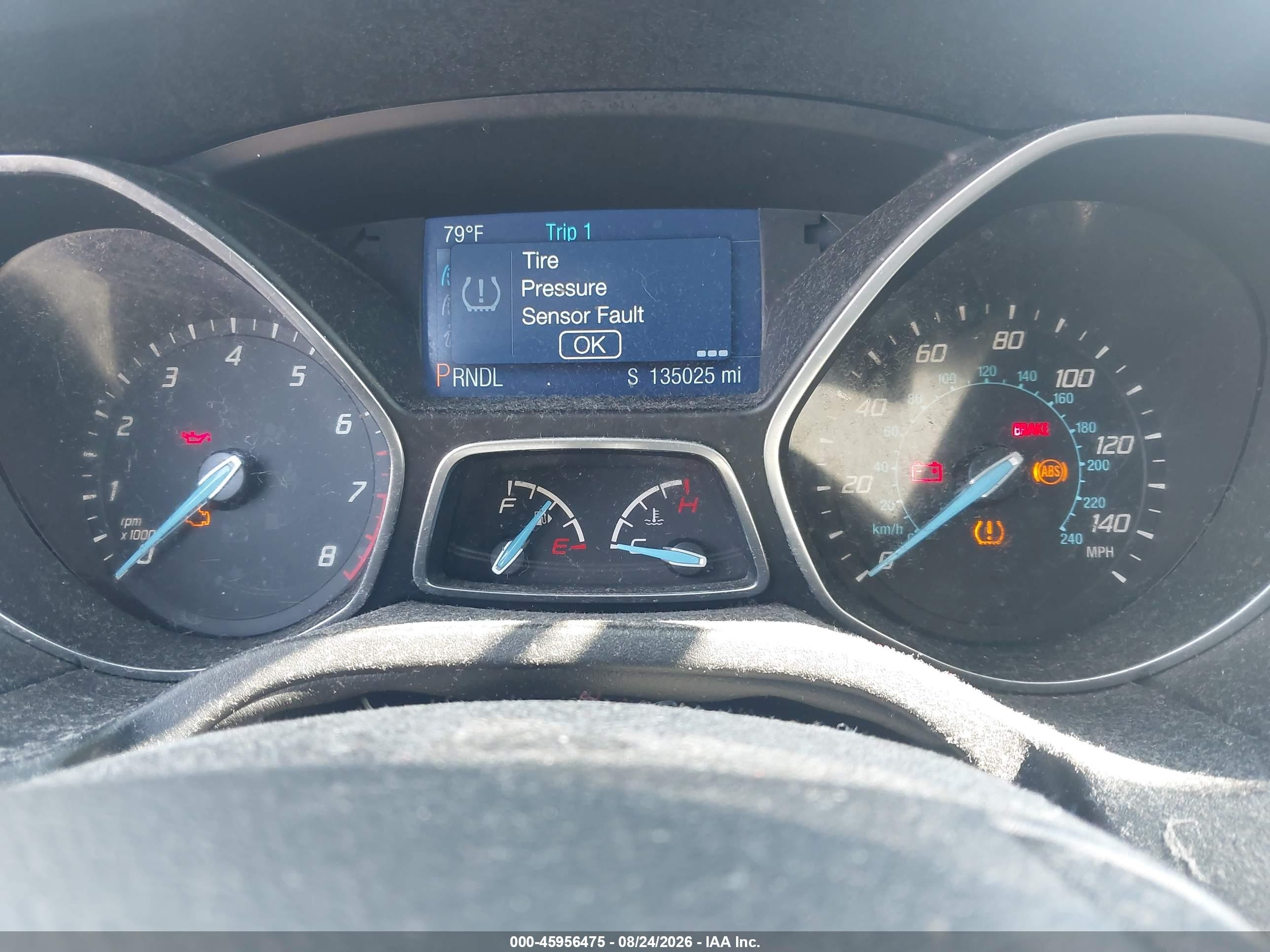 2014 Ford Focus Se Silver vin: 1FADP3F24EL146646