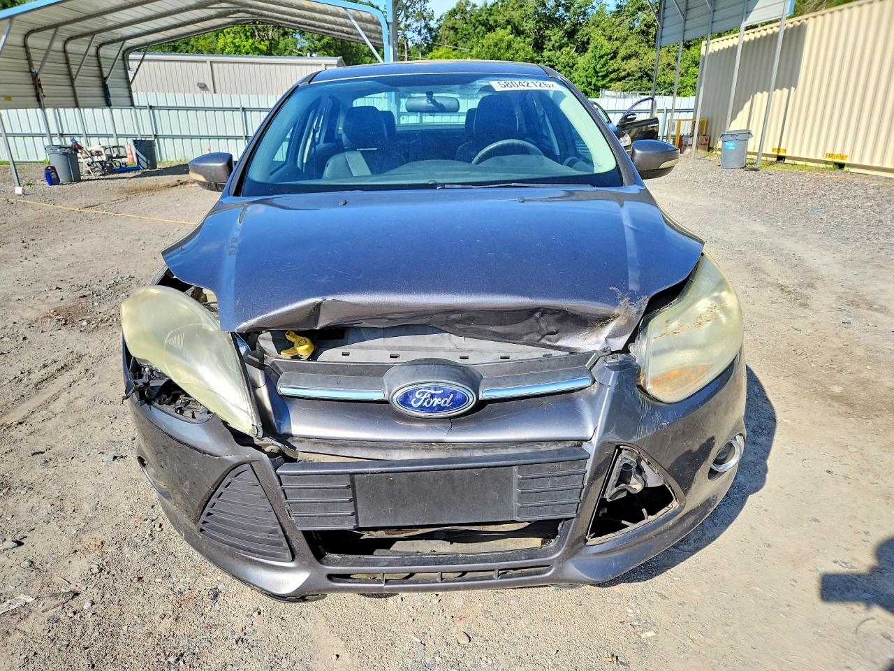 2014 Ford Focus Se Charcoal vin: 1FADP3F24EL151412