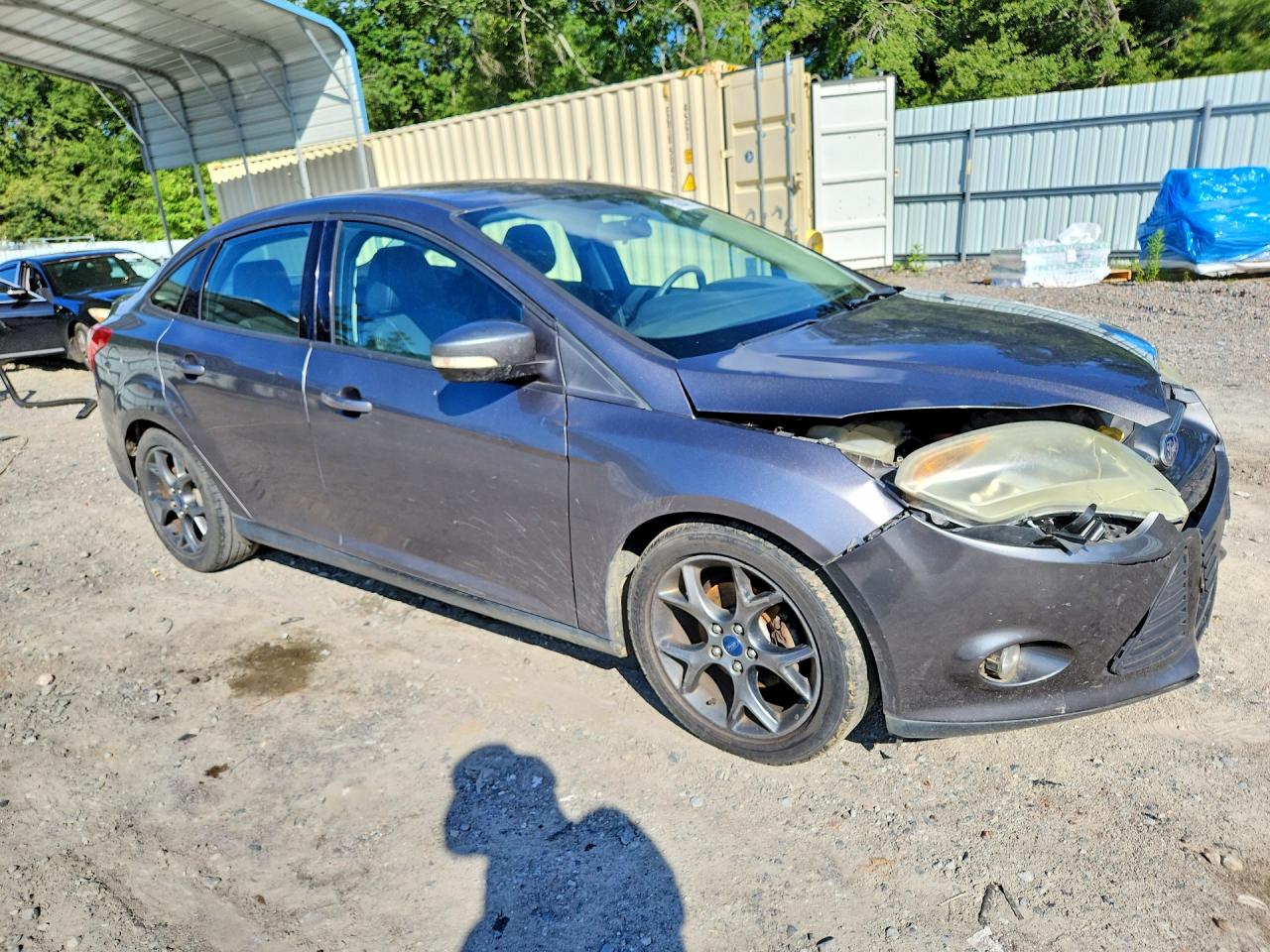 2014 Ford Focus Se Charcoal vin: 1FADP3F24EL151412