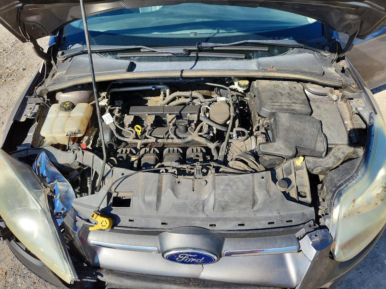 2014 Ford Focus Se Charcoal vin: 1FADP3F24EL151412
