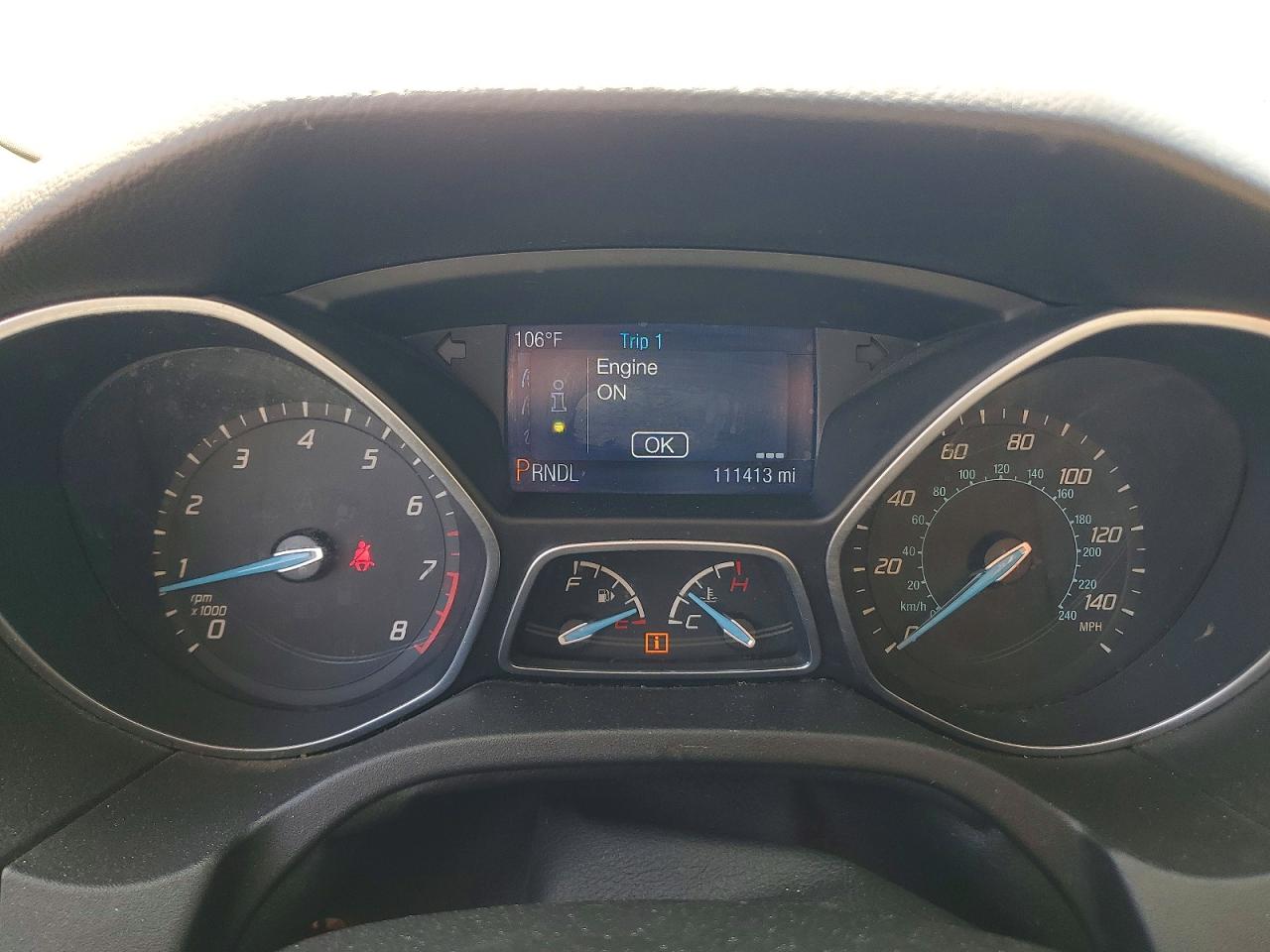 2014 Ford Focus Se Серебряный vin: 1FADP3F24EL171286