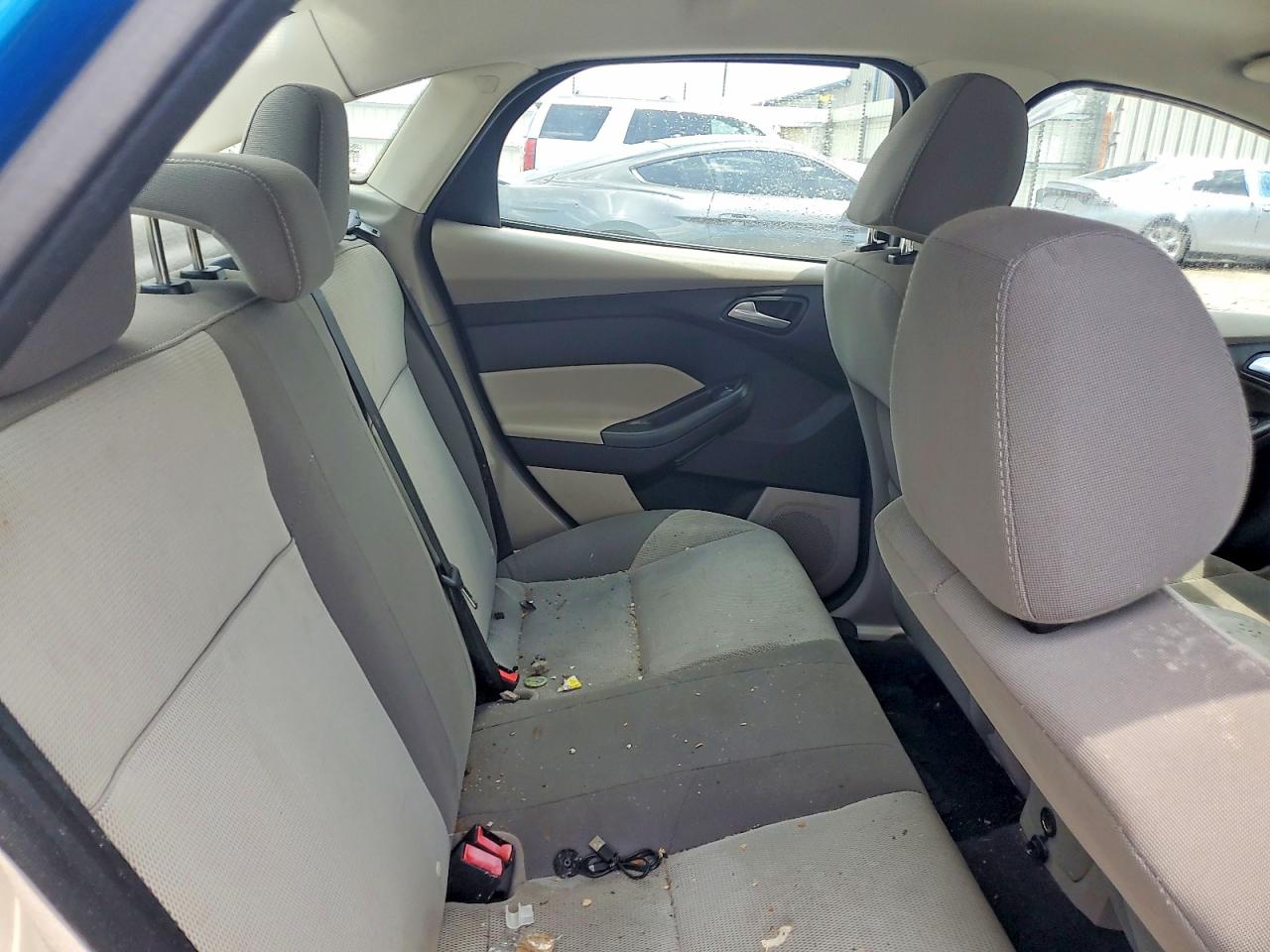 2014 Ford Focus Se Синий vin: 1FADP3F24EL172521