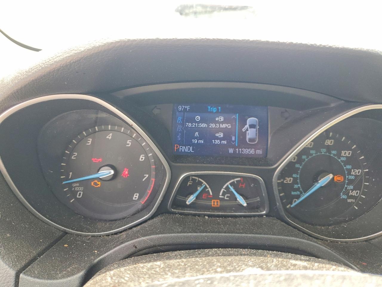 2014 Ford Focus Se Синий vin: 1FADP3F24EL172521