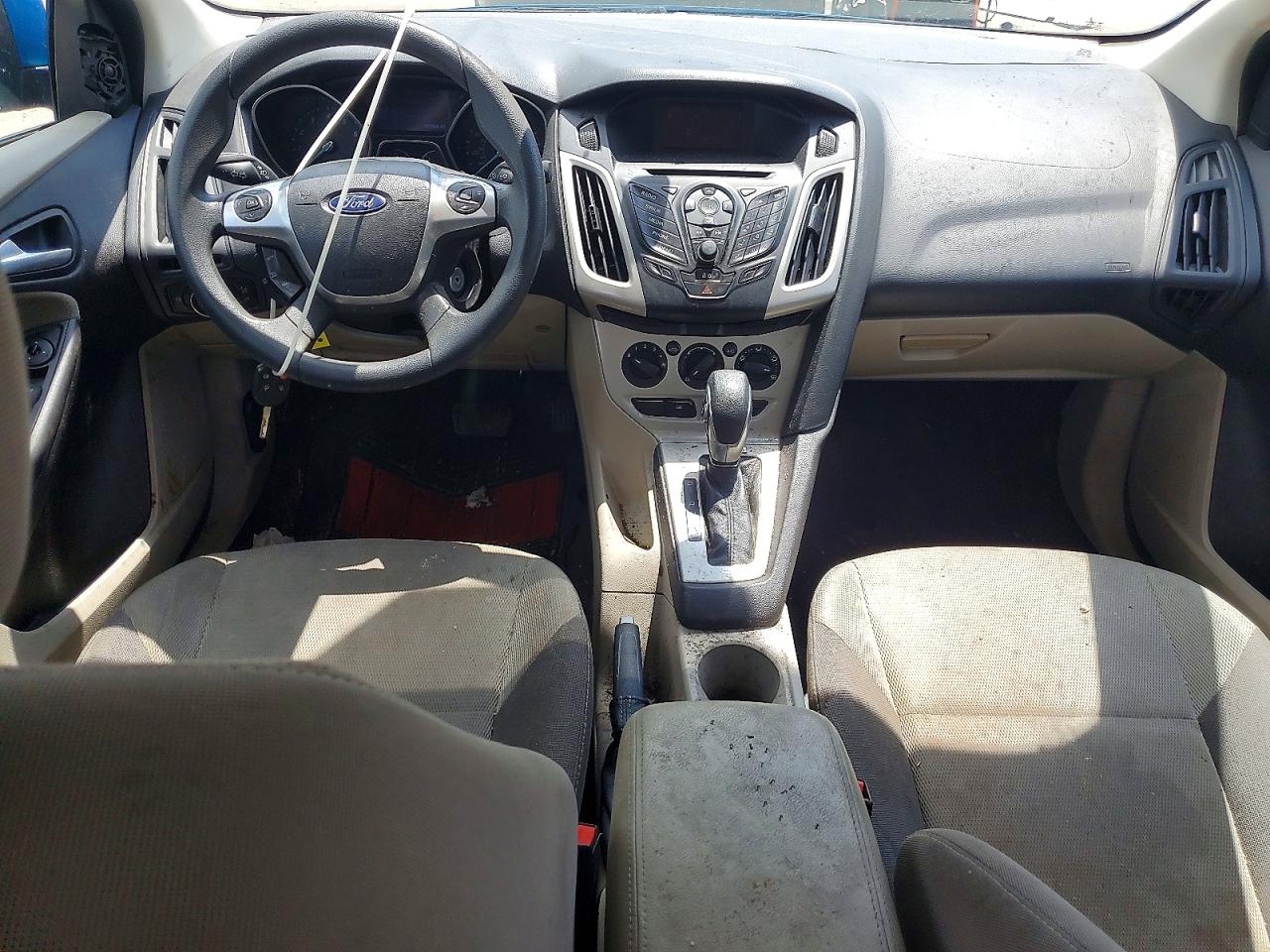 2014 Ford Focus Se Синий vin: 1FADP3F24EL172521