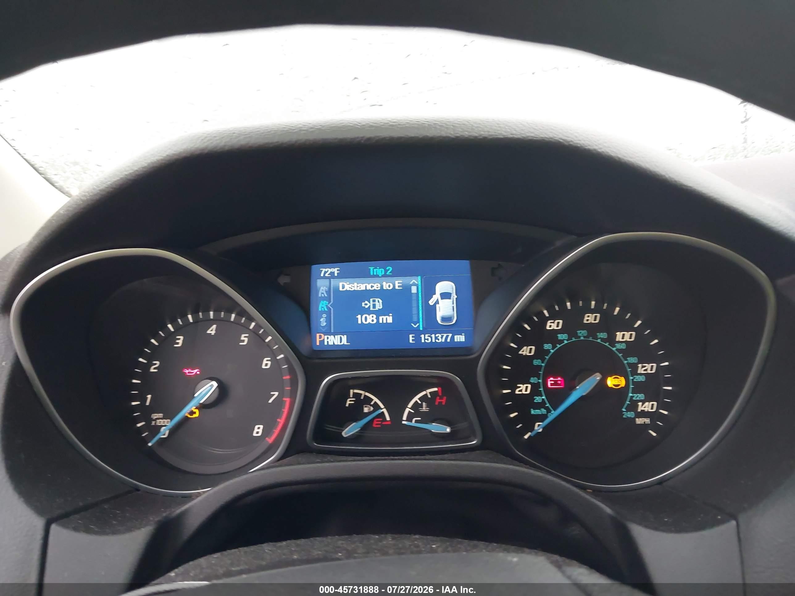 2014 Ford Focus Se Серый vin: 1FADP3F24EL182370