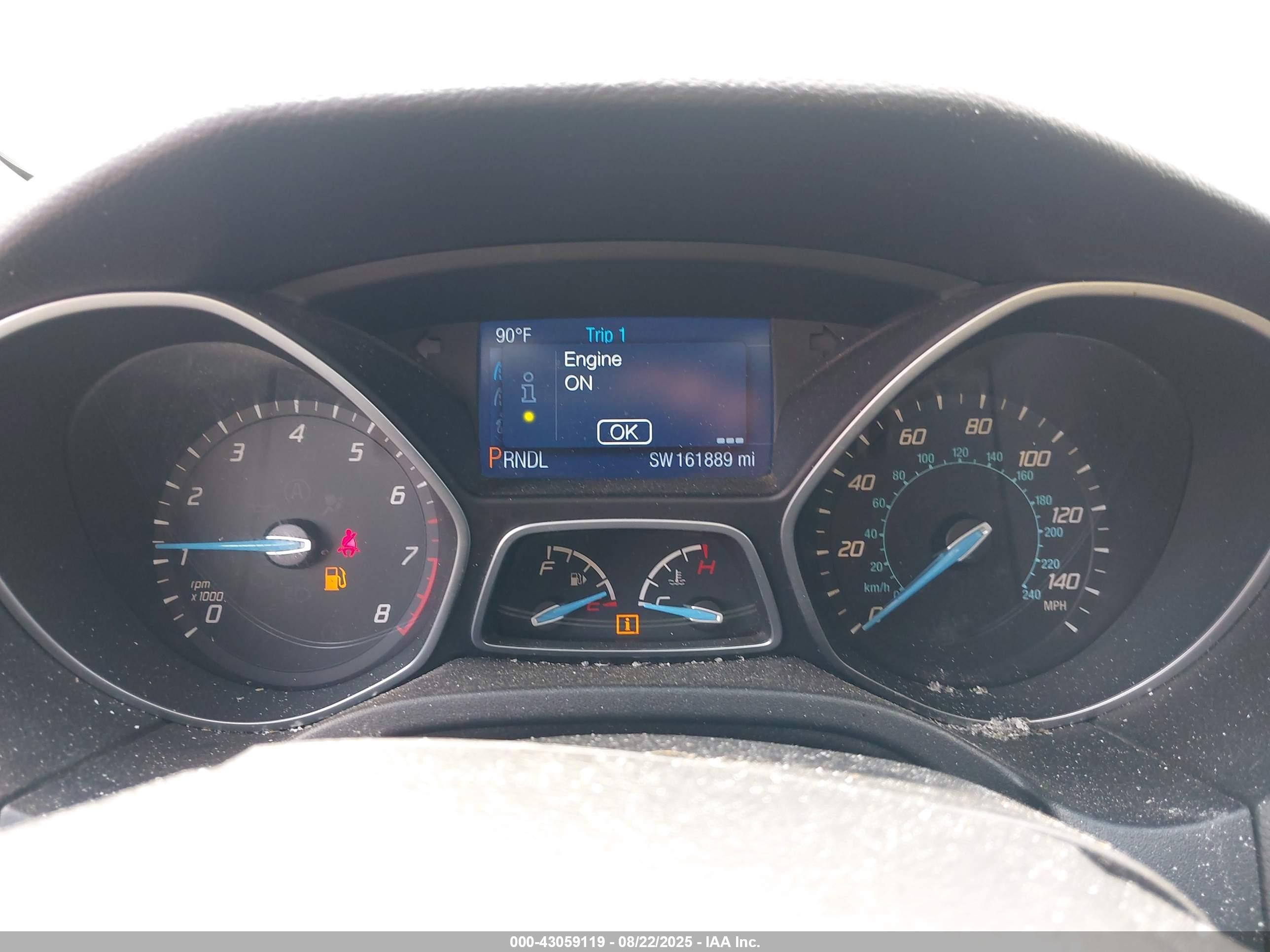 2014 Ford Focus Se Черный vin: 1FADP3F24EL216582