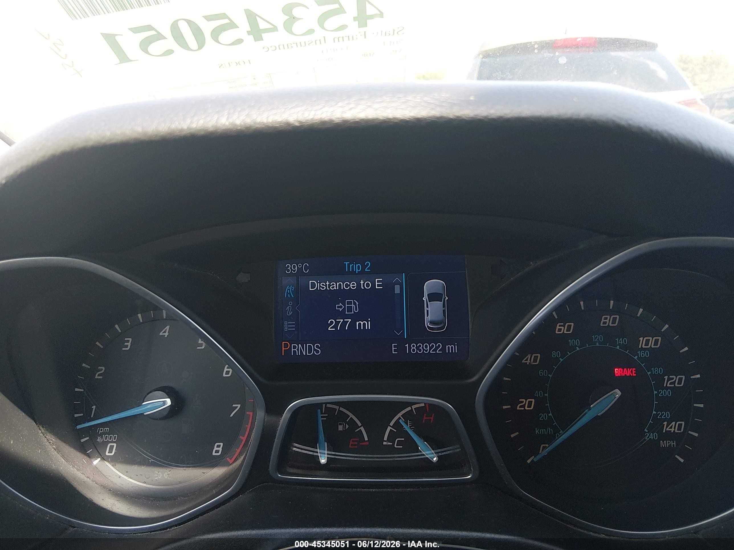 2014 Ford Focus Se Black vin: 1FADP3F24EL222074