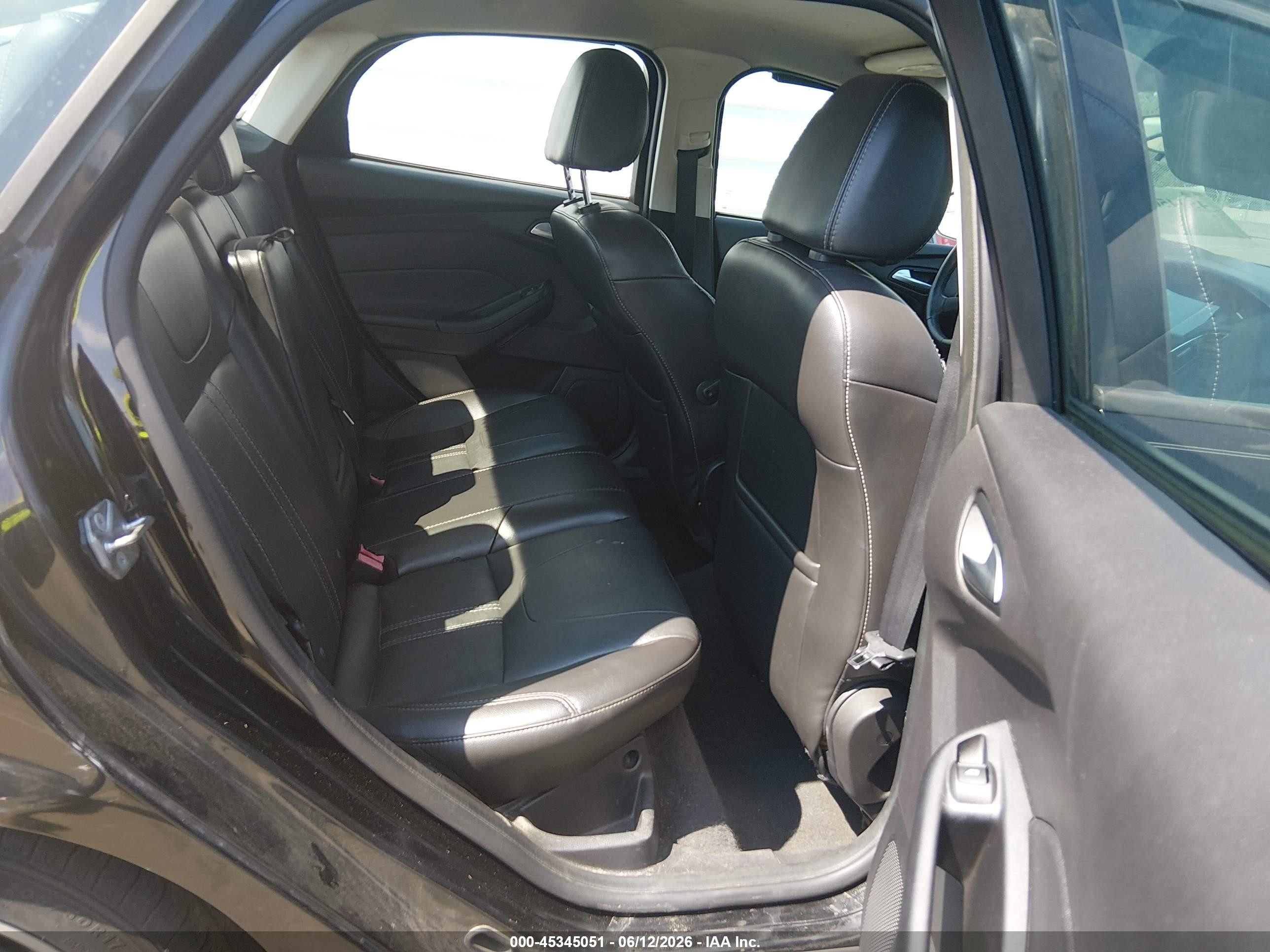 2014 Ford Focus Se Black vin: 1FADP3F24EL222074