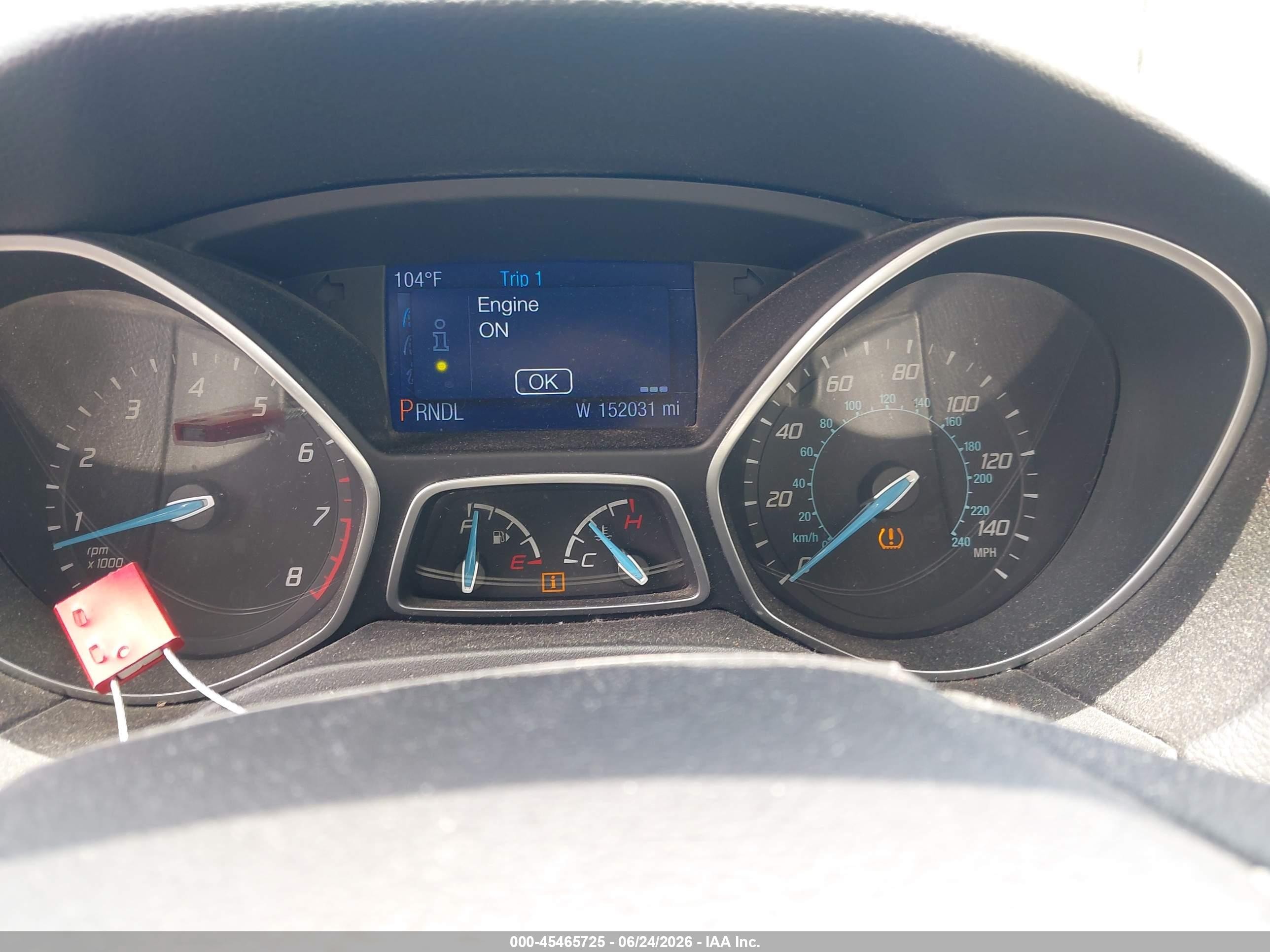 2014 Ford Focus Se Blue vin: 1FADP3F24EL227436