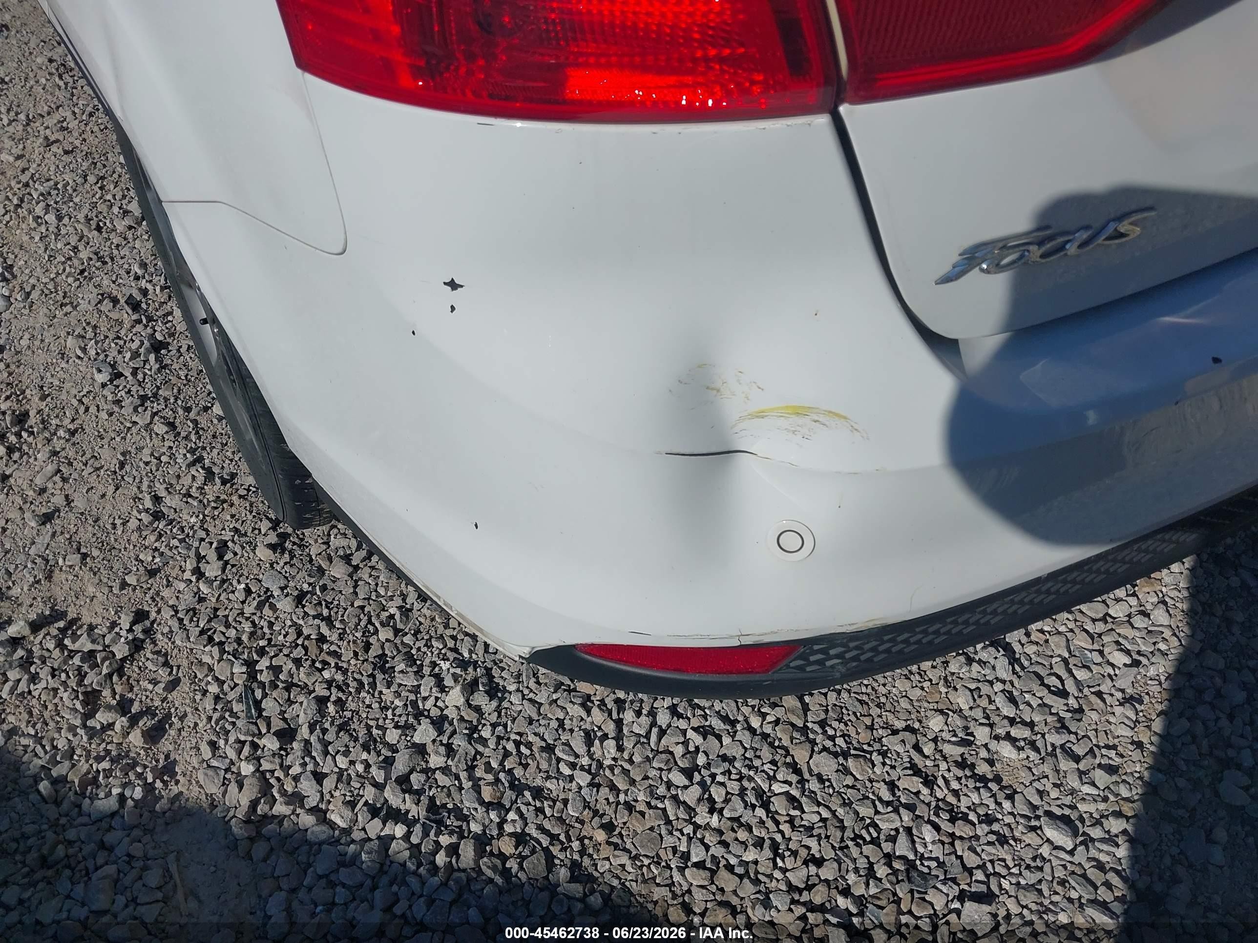 2014 Ford Focus Se White vin: 1FADP3F24EL228926