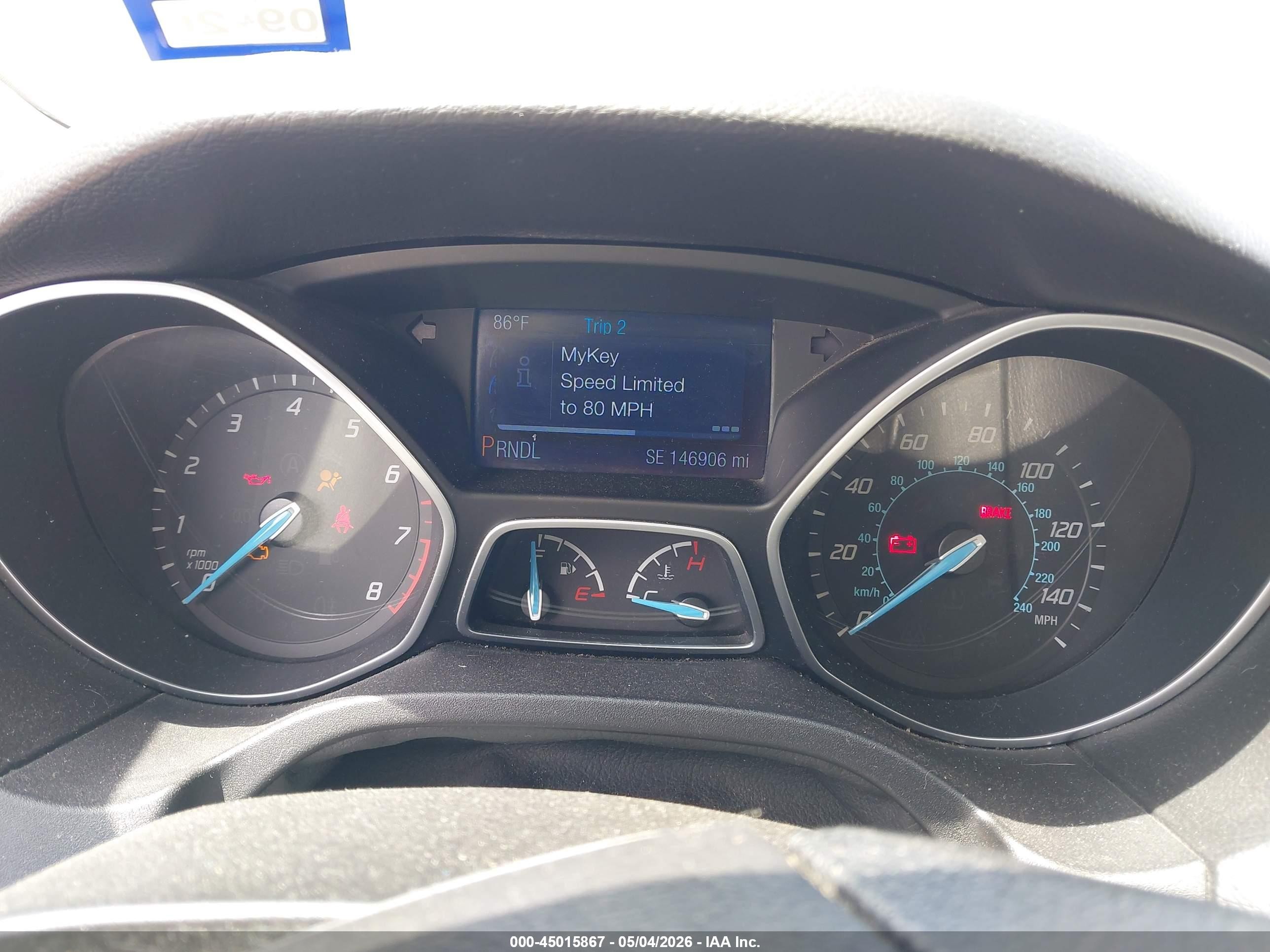 2014 Ford Focus Se White vin: 1FADP3F24EL237058