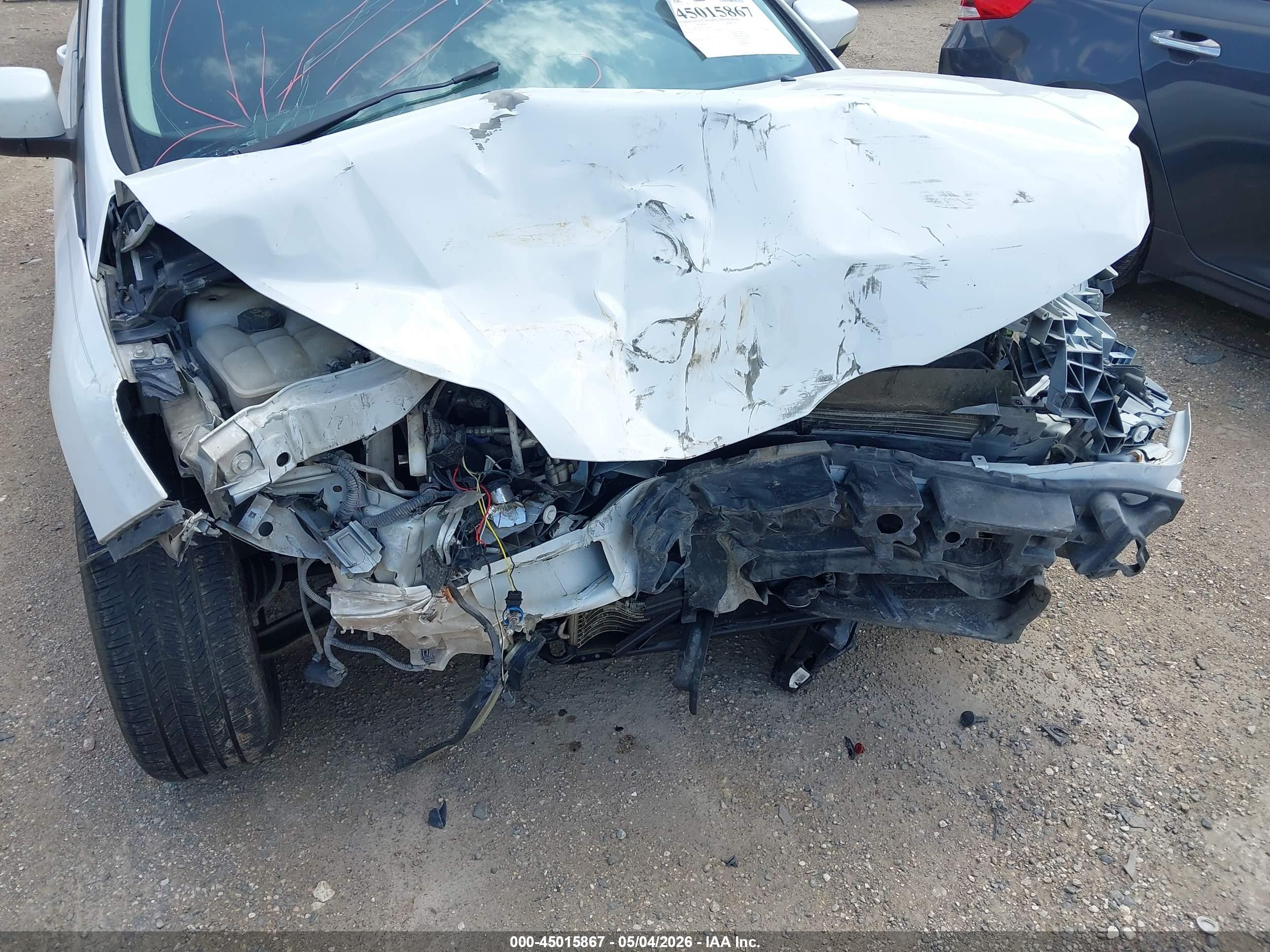 2014 Ford Focus Se White vin: 1FADP3F24EL237058
