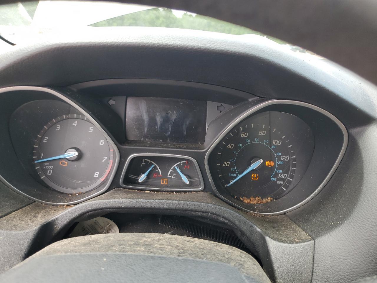2014 Ford Focus Se Gray vin: 1FADP3F24EL250697