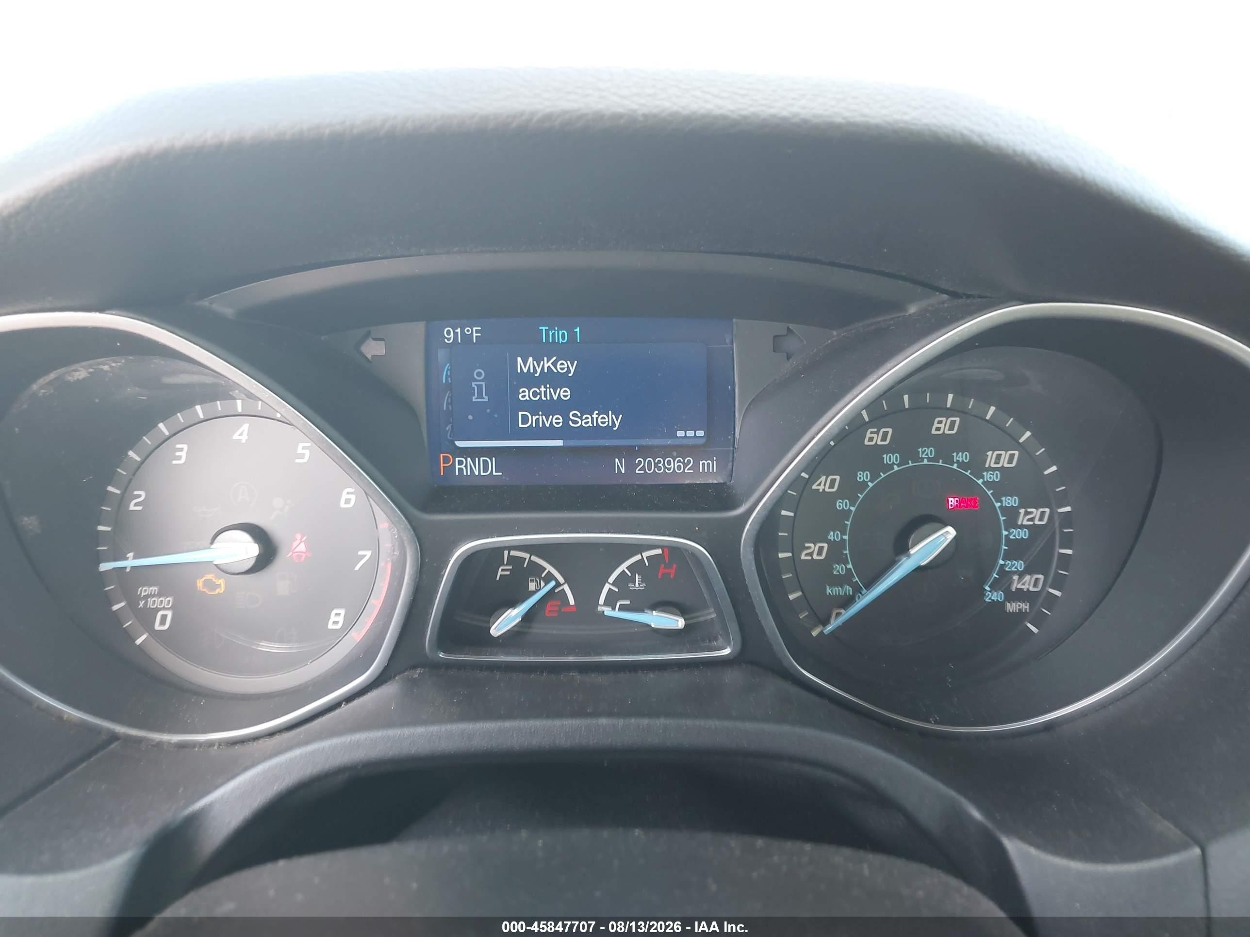 2014 Ford Focus Se White vin: 1FADP3F24EL251994